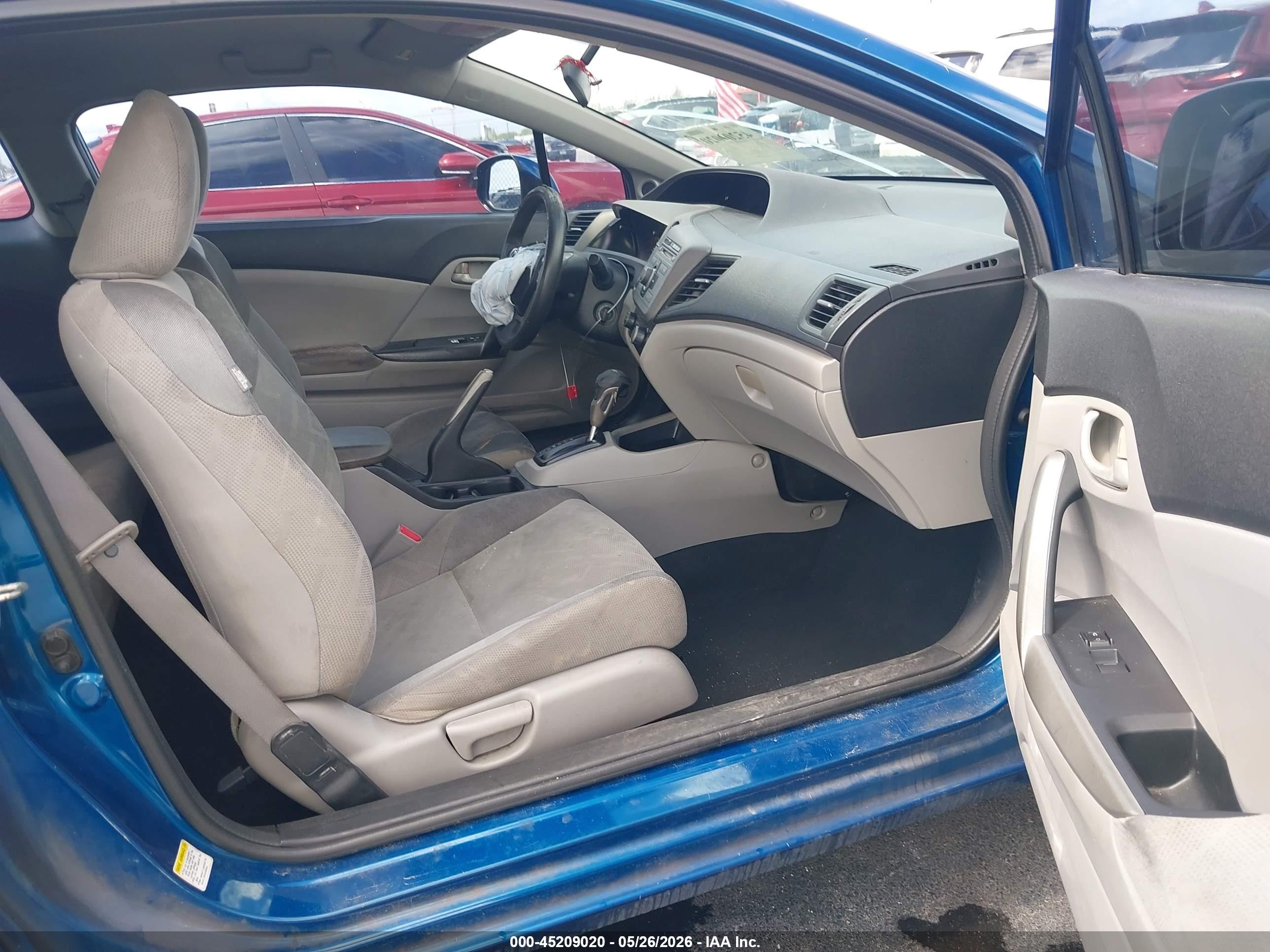 2012 Honda Civic Lx Синий vin: 2HGFG3B50CH535086