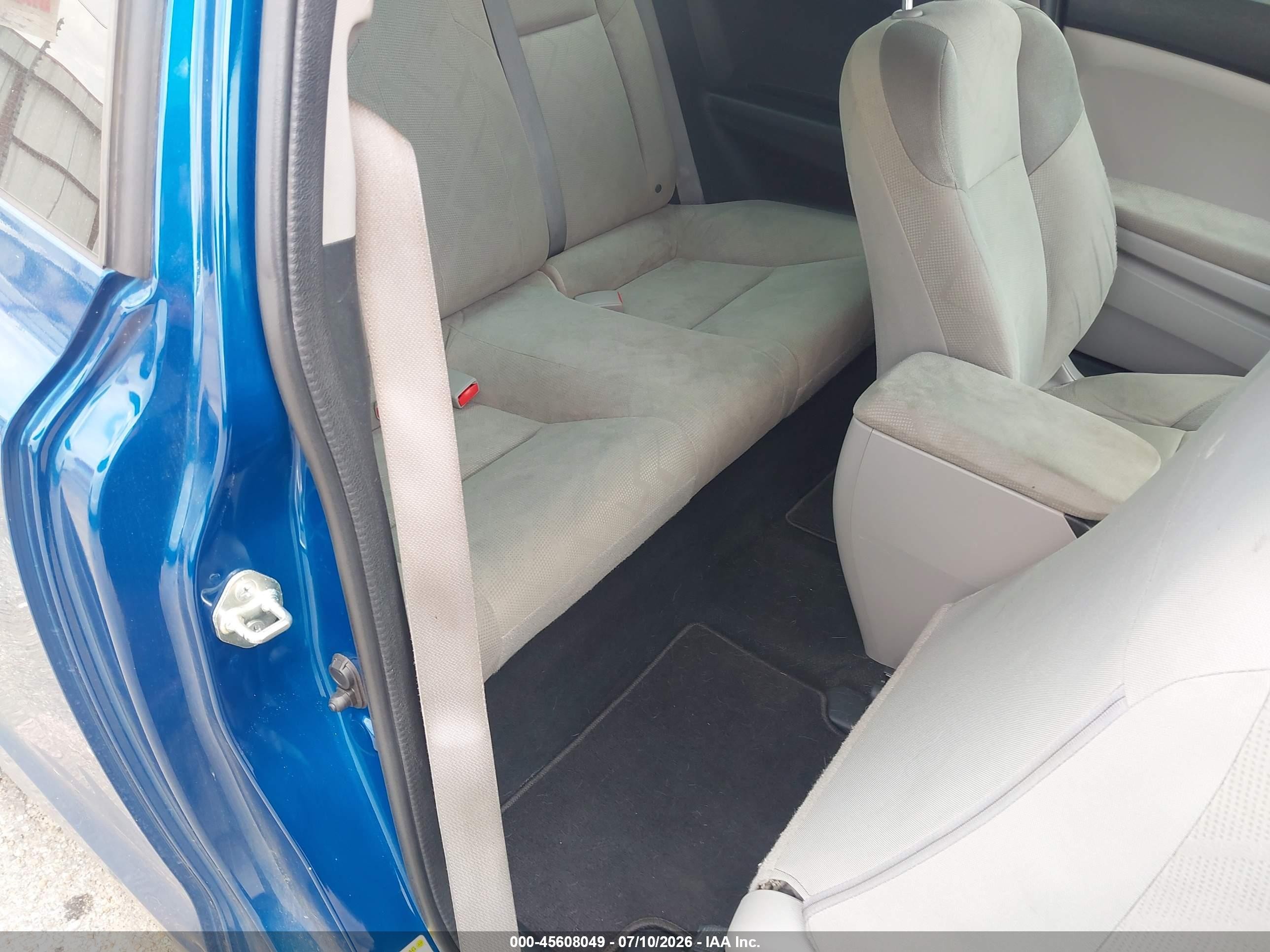 2012 Honda Civic Lx Blue vin: 2HGFG3B50CH551899