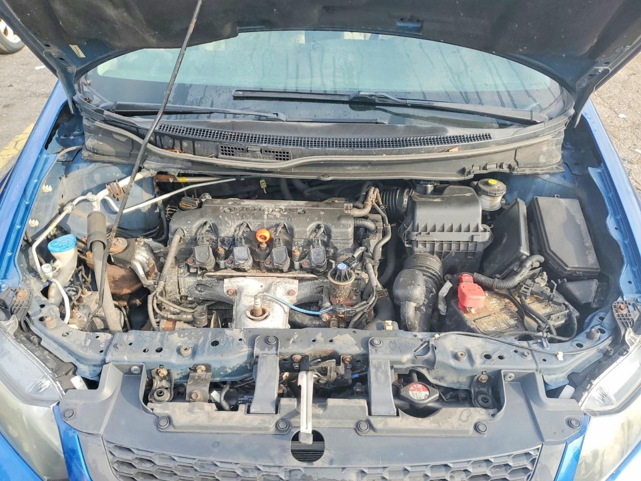 2013 Honda Civic Lx Blue vin: 2HGFG3B50DH501389