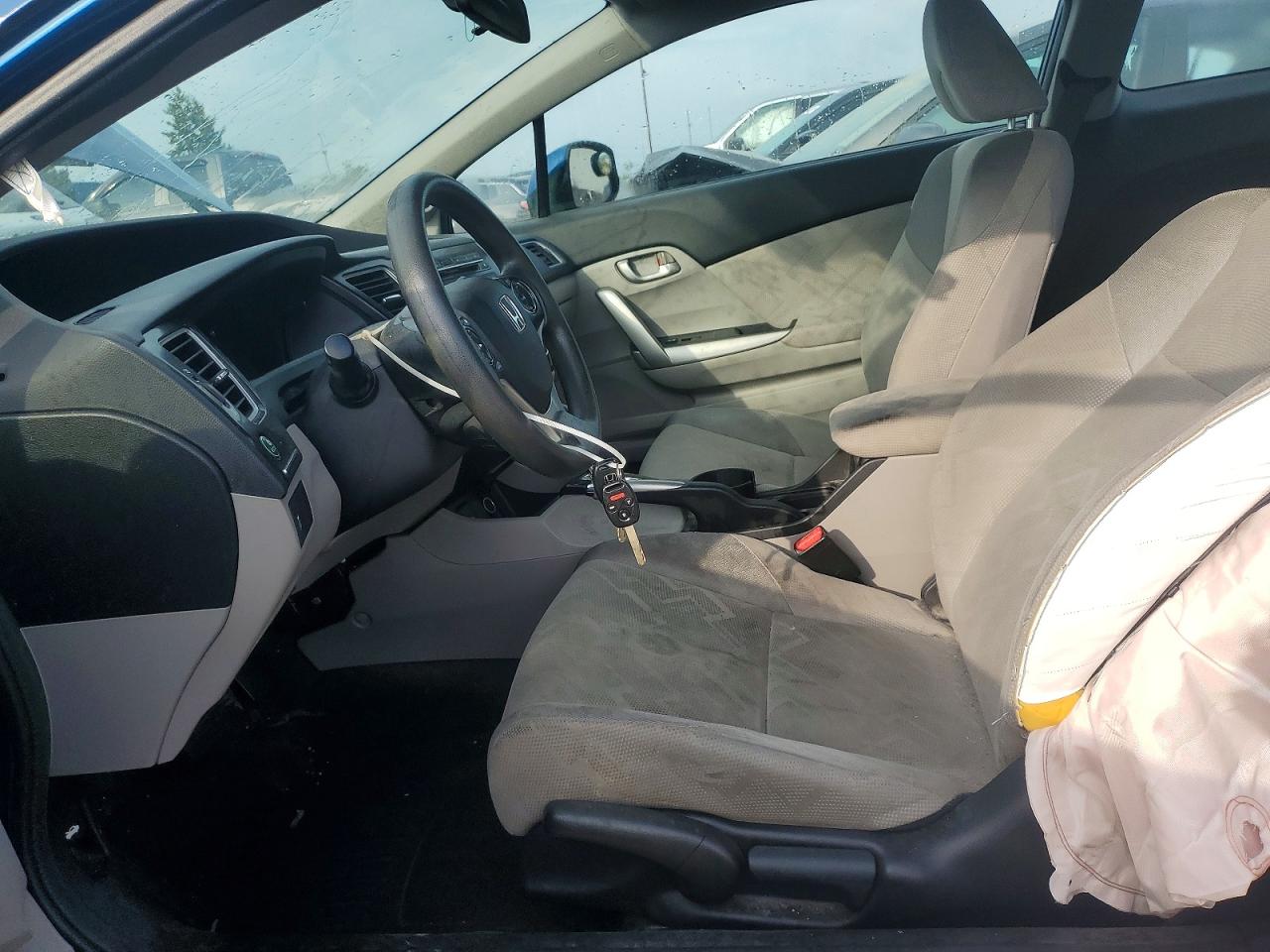 2013 Honda Civic Lx Blue vin: 2HGFG3B50DH501389