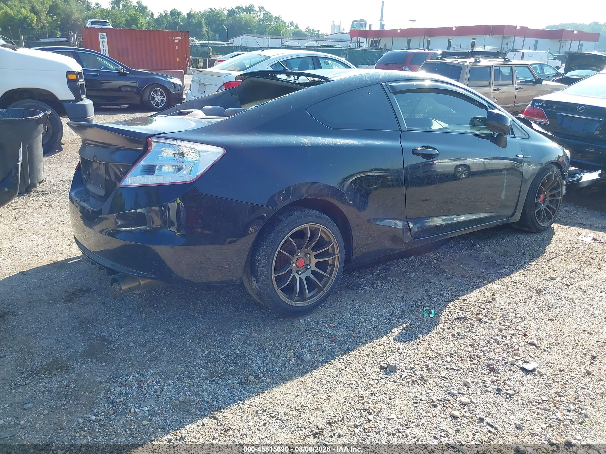 2013 Honda Civic Lx Black vin: 2HGFG3B50DH520539