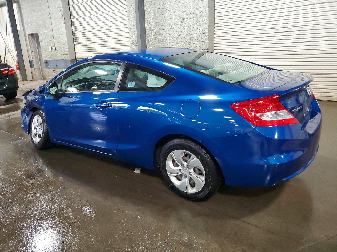 2013 Honda Civic Lx Blue vin: 2HGFG3B50DH528186