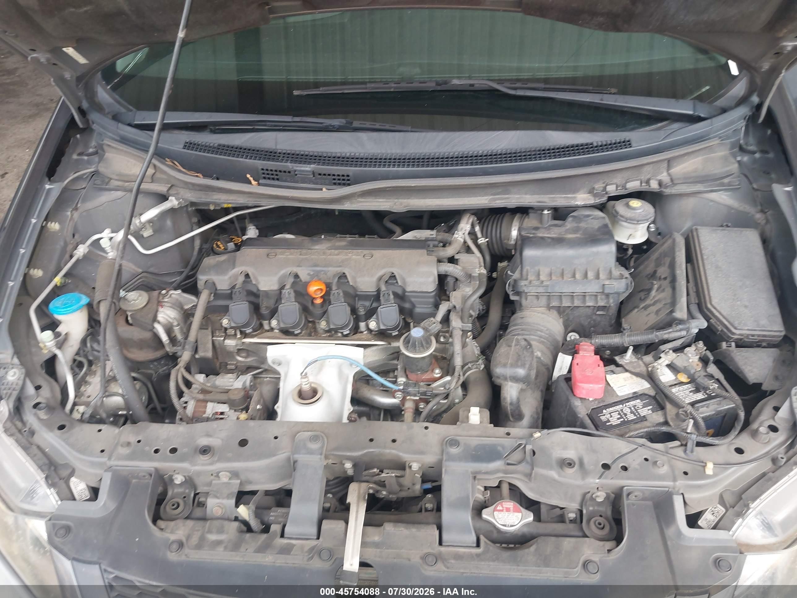 2013 Honda Civic Lx Серый vin: 2HGFG3B50DH531055