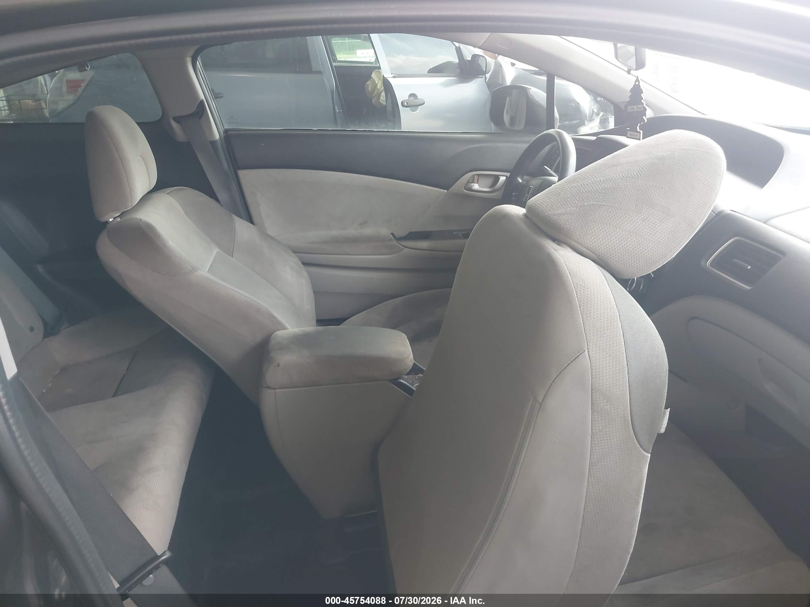 2013 Honda Civic Lx Серый vin: 2HGFG3B50DH531055