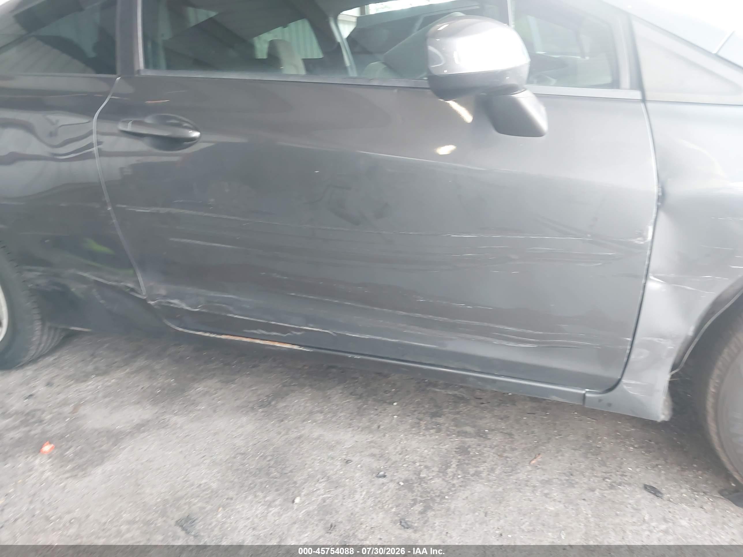 2013 Honda Civic Lx Серый vin: 2HGFG3B50DH531055
