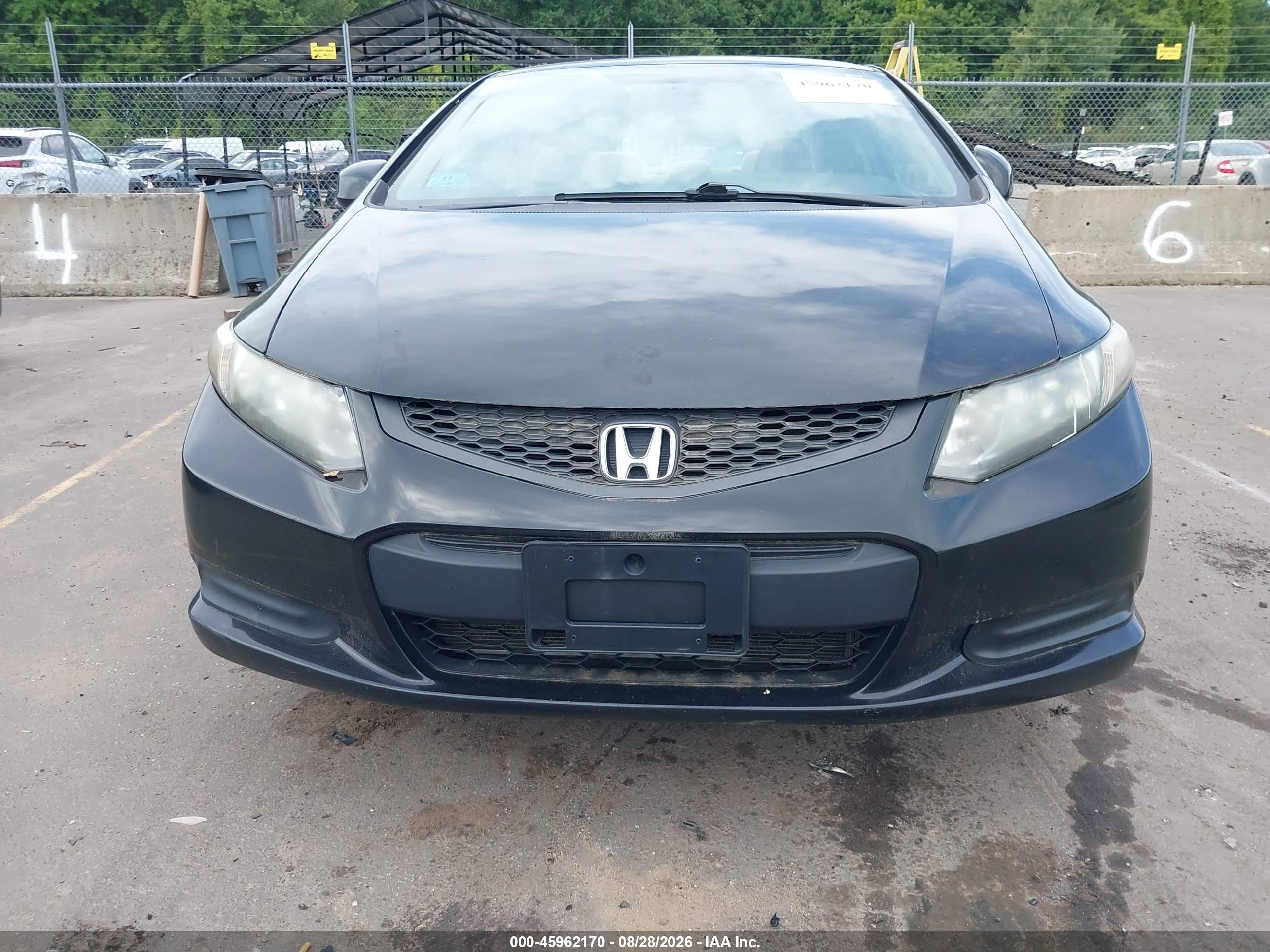 2013 Honda Civic Lx Blue vin: 2HGFG3B50DH531301