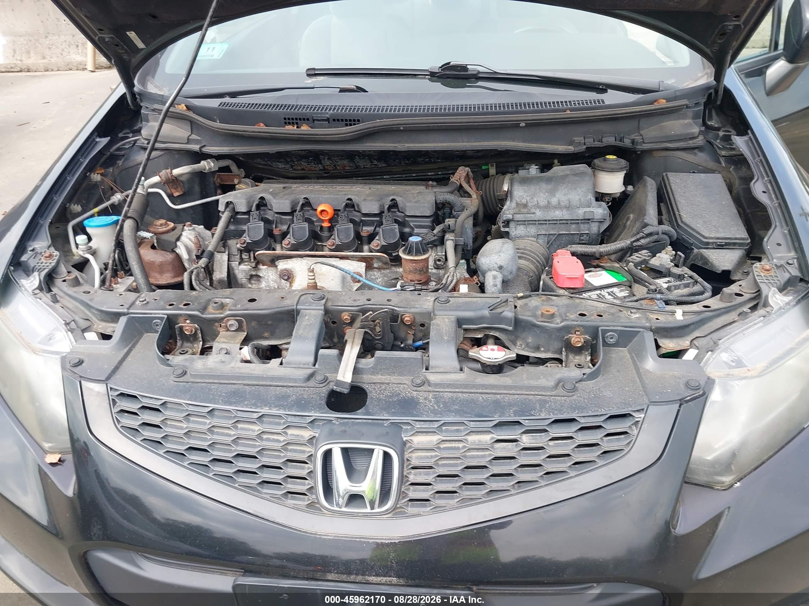 2013 Honda Civic Lx Blue vin: 2HGFG3B50DH531301