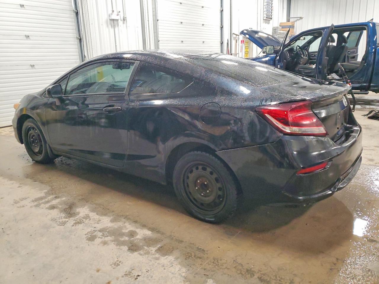 2014 Honda Civic Lx Black vin: 2HGFG3B50EH003324