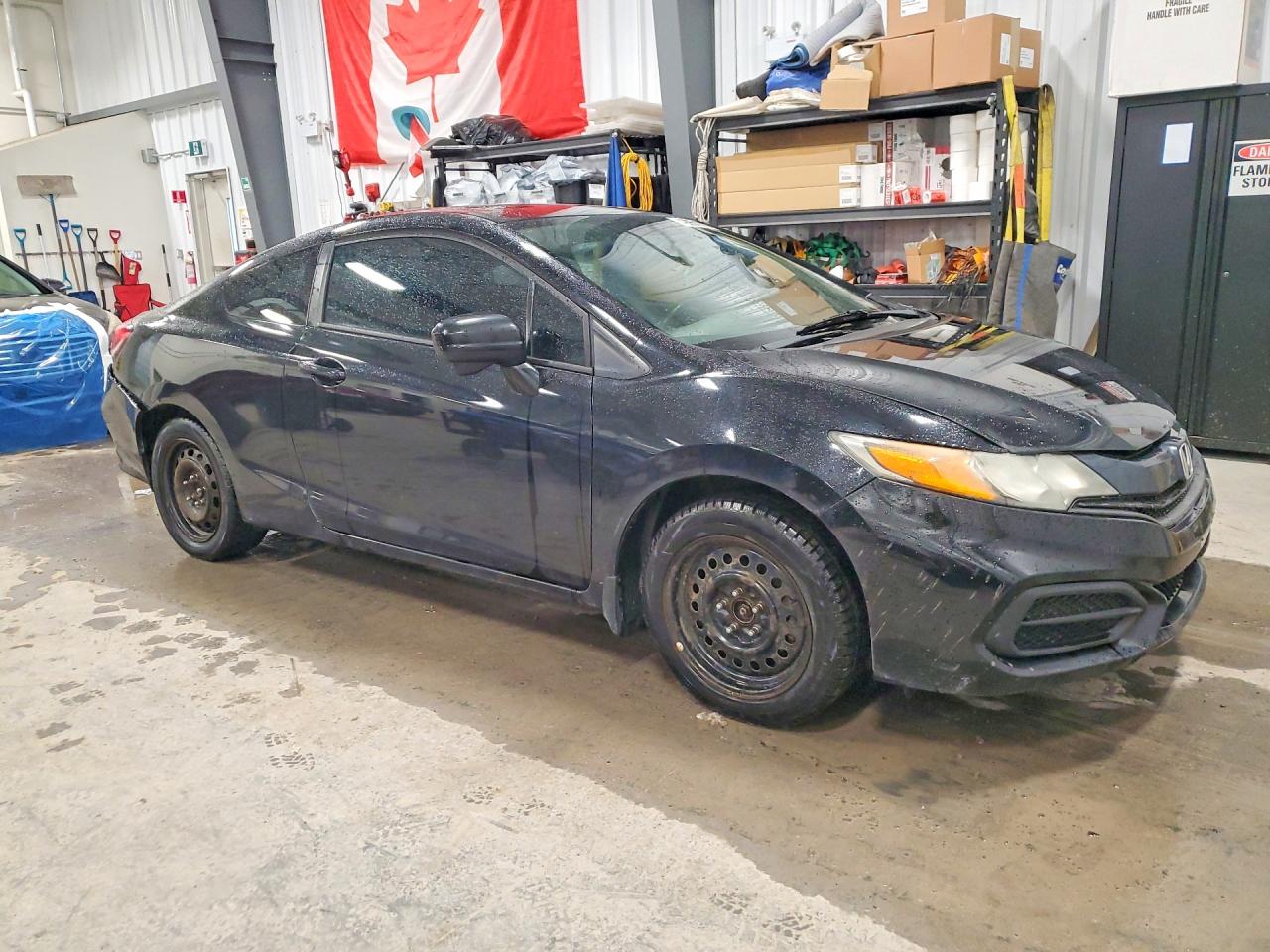 2014 Honda Civic Lx Black vin: 2HGFG3B50EH003324