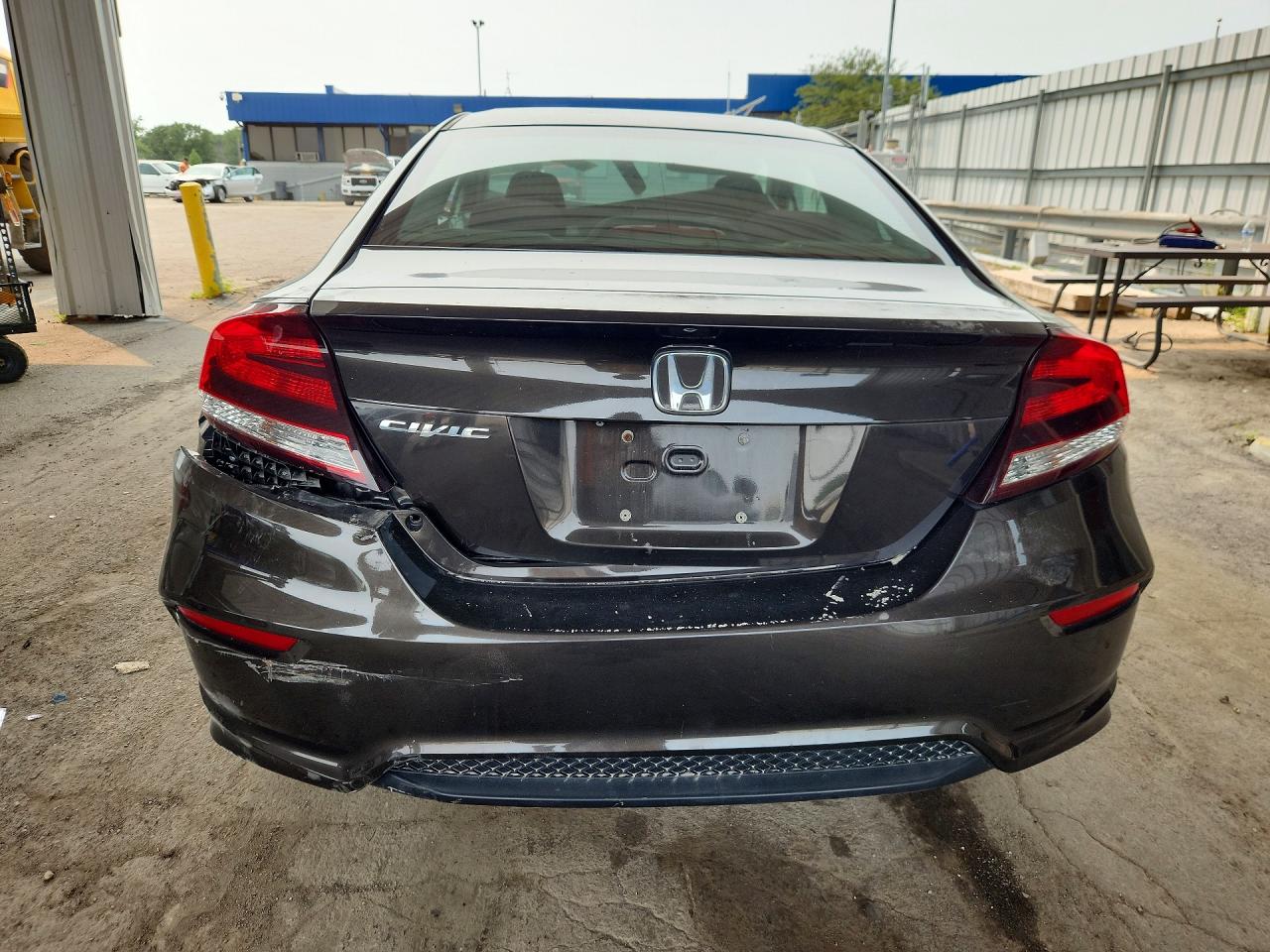 2014 Honda Civic Lx Brown vin: 2HGFG3B50EH508120