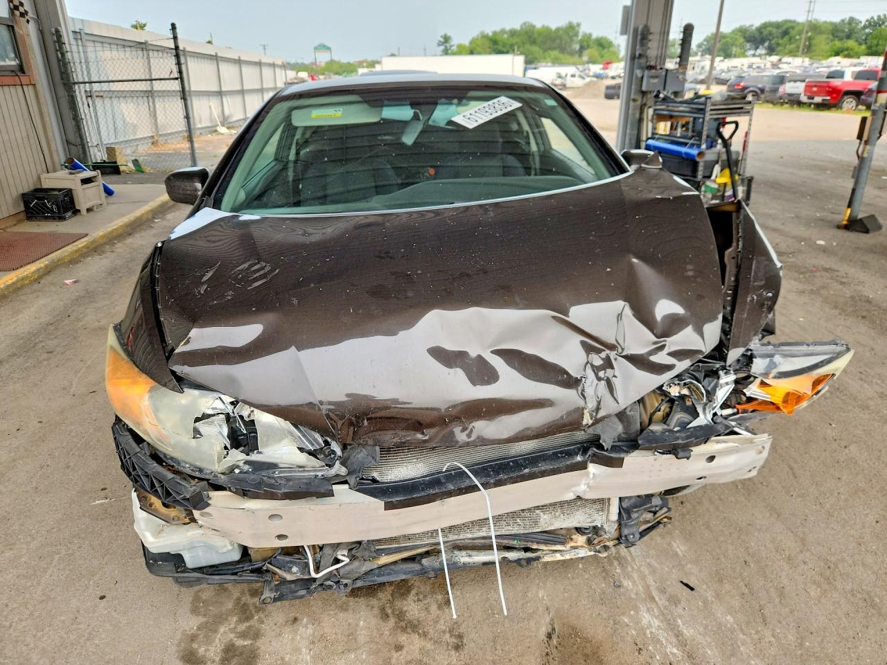 2014 Honda Civic Lx Brown vin: 2HGFG3B50EH508120