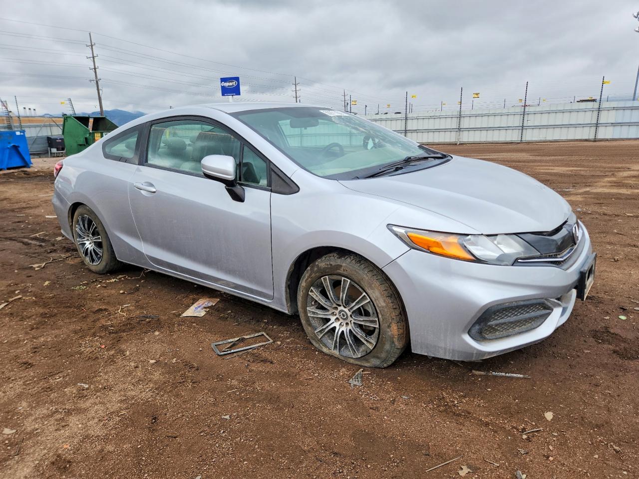 2014 Honda Civic Lx Silver vin: 2HGFG3B50EH520770