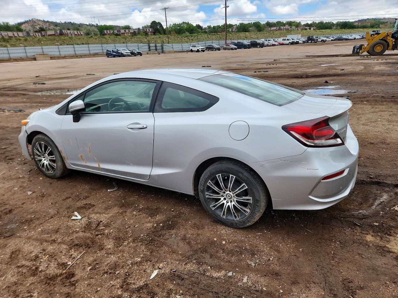 2014 Honda Civic Lx Silver vin: 2HGFG3B50EH520770