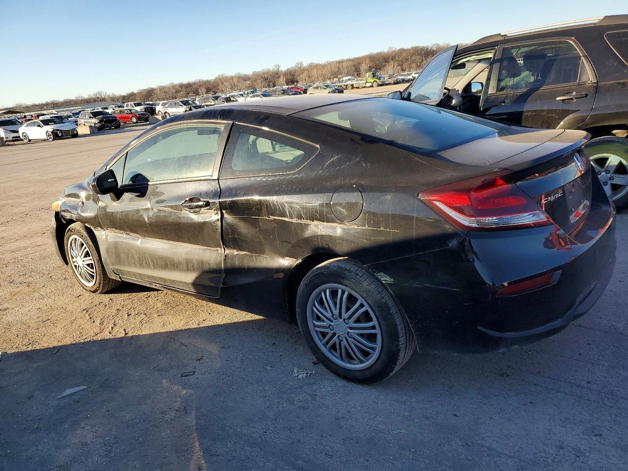 2014 Honda Civic Lx Black vin: 2HGFG3B50EH521109