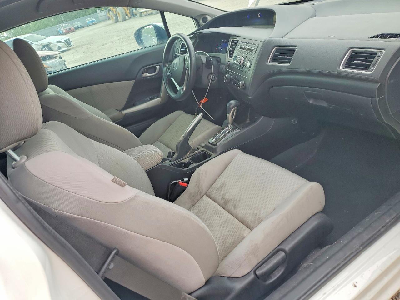 2014 Honda Civic Lx White vin: 2HGFG3B50EH524737