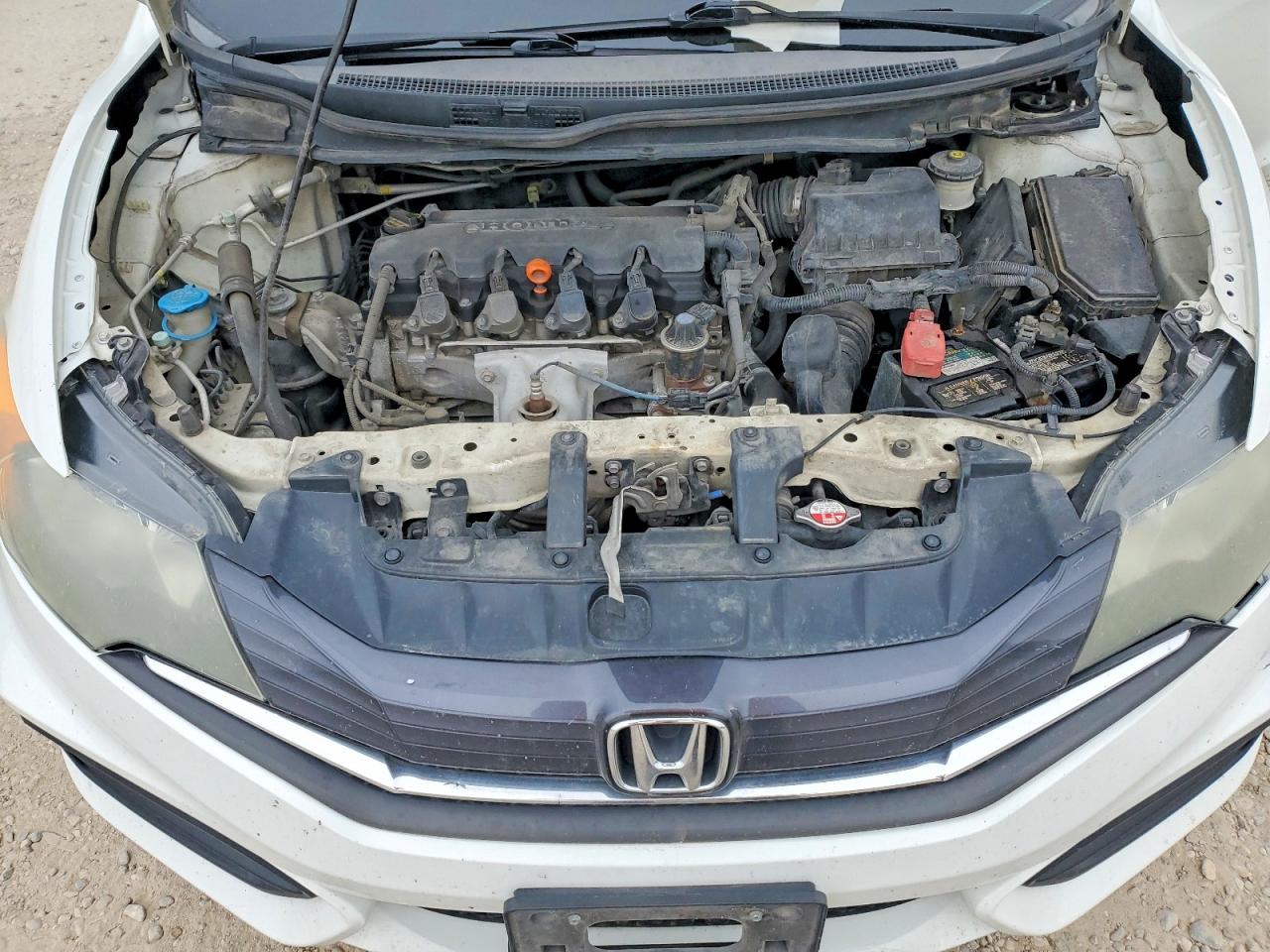 2014 Honda Civic Lx White vin: 2HGFG3B50EH524737