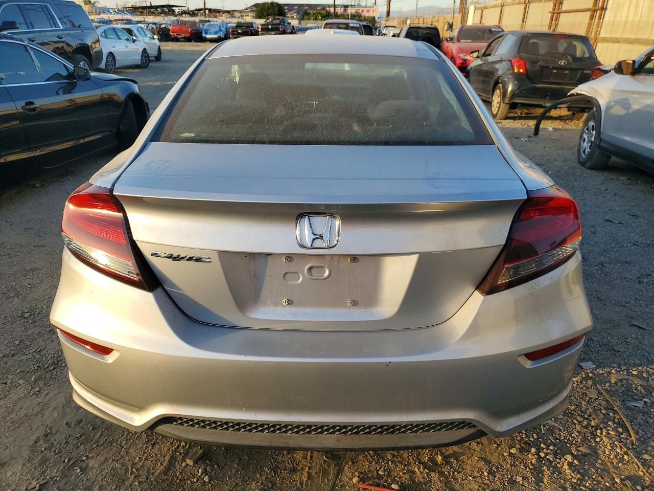 2015 Honda Civic Lx Silver vin: 2HGFG3B50FH503310