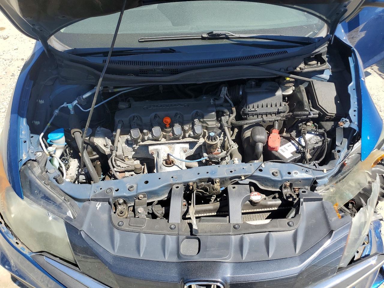 2015 Honda Civic Lx Синий vin: 2HGFG3B50FH507874
