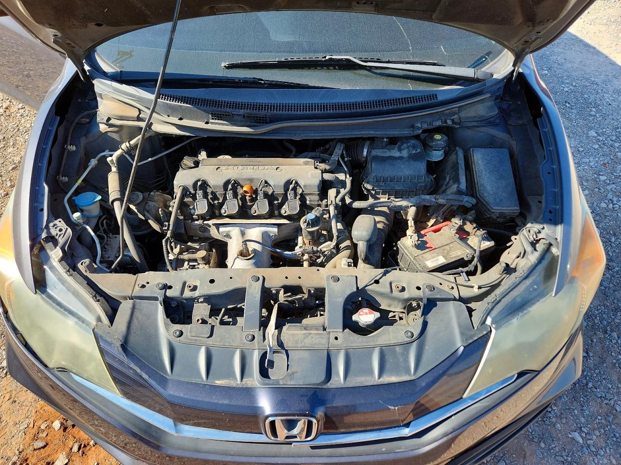 2015 Honda Civic Lx Gray vin: 2HGFG3B50FH522424