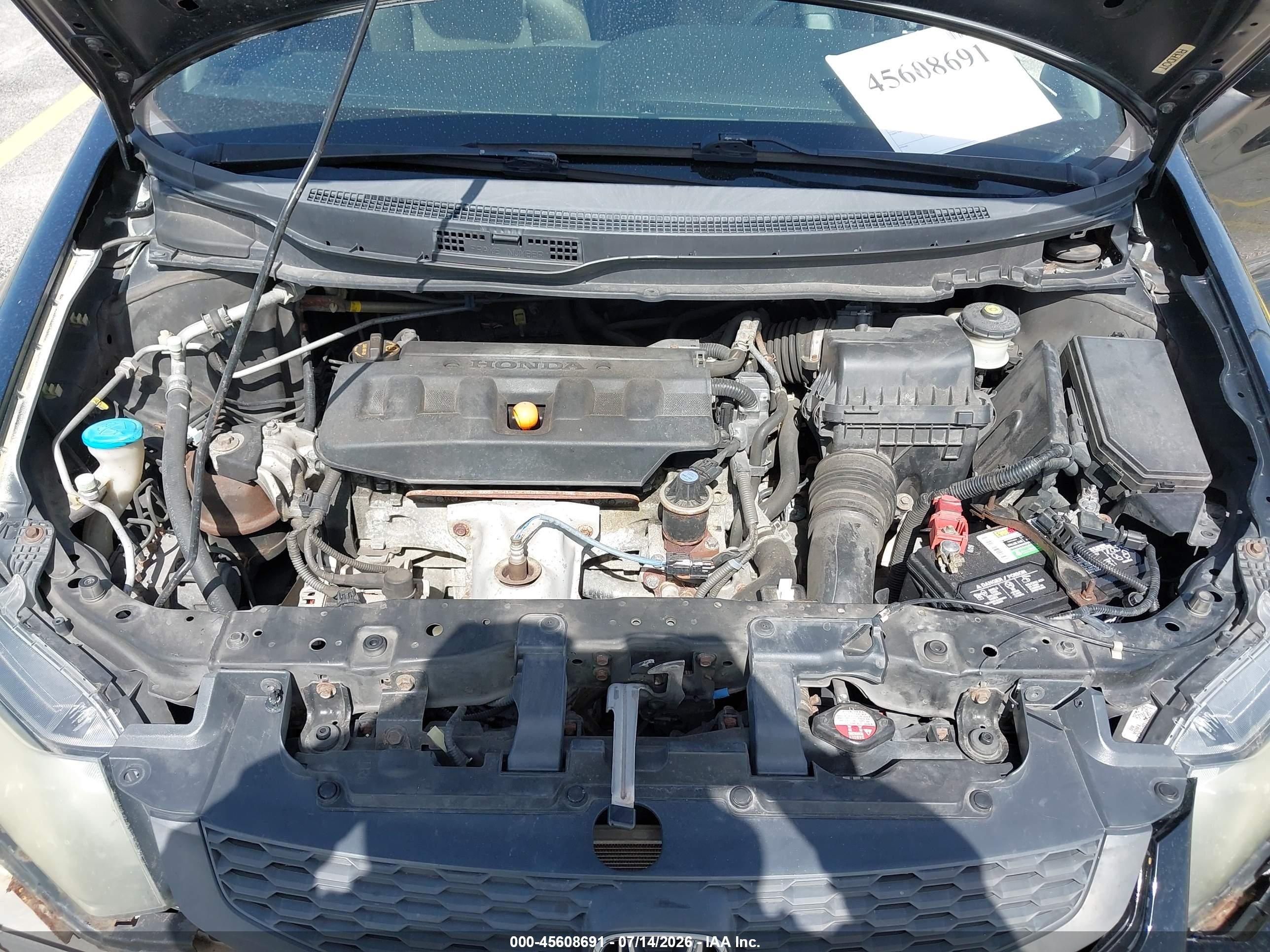 2012 Honda Civic Lx Черный vin: 2HGFG3B51CH502209