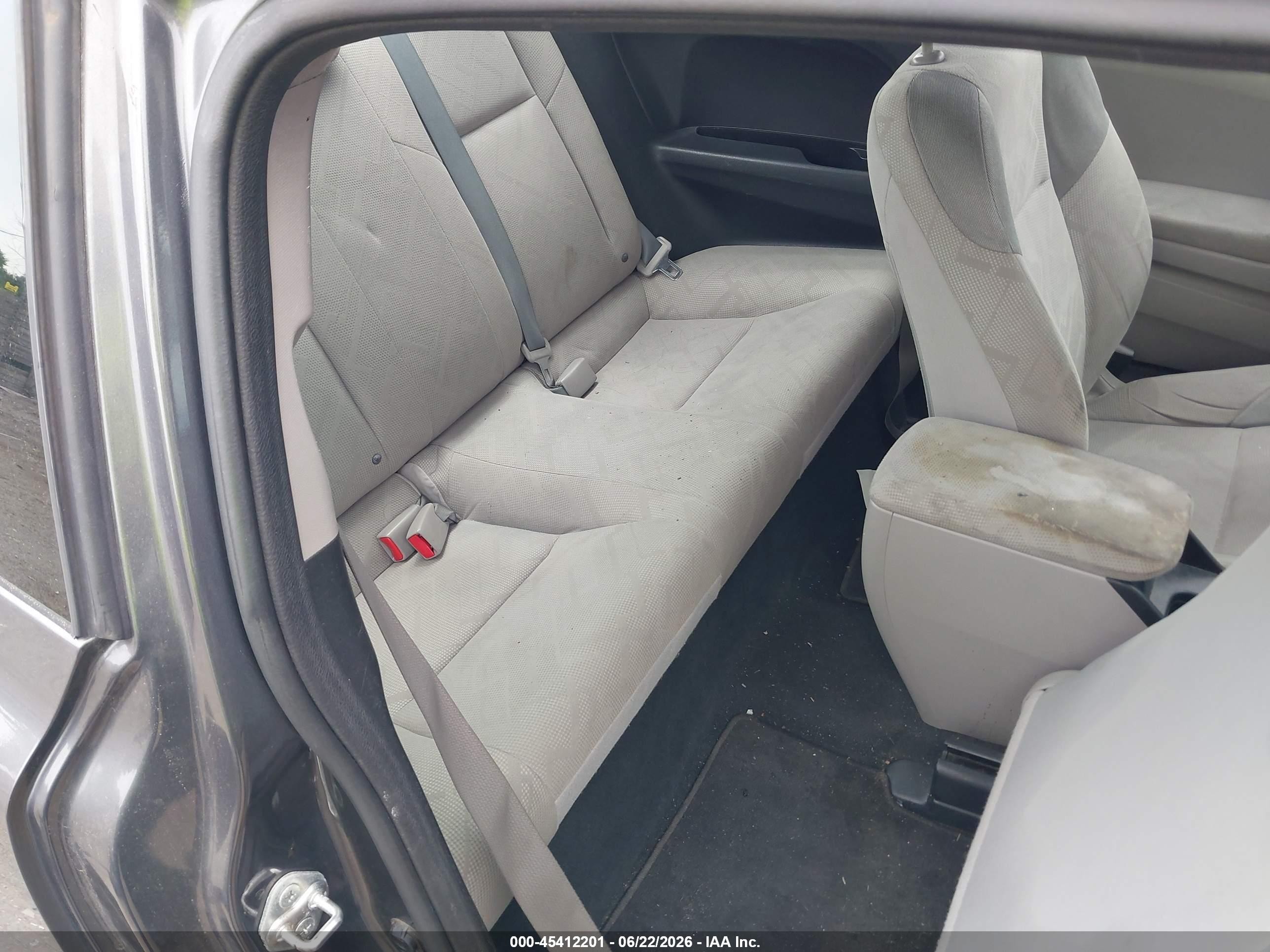 2012 Honda Civic Lx Серый vin: 2HGFG3B51CH517485