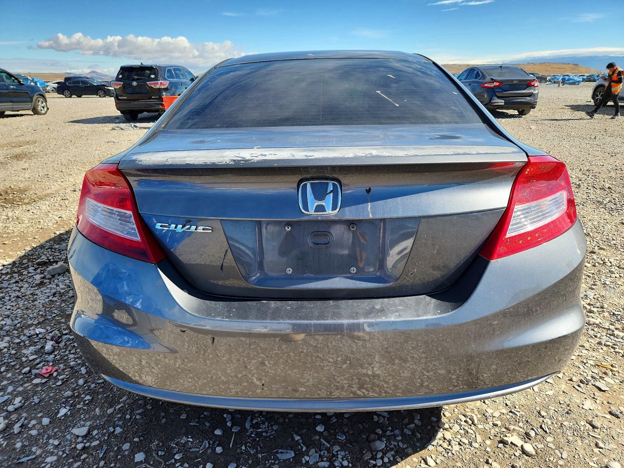 2012 Honda Civic Lx Silver vin: 2HGFG3B51CH538384