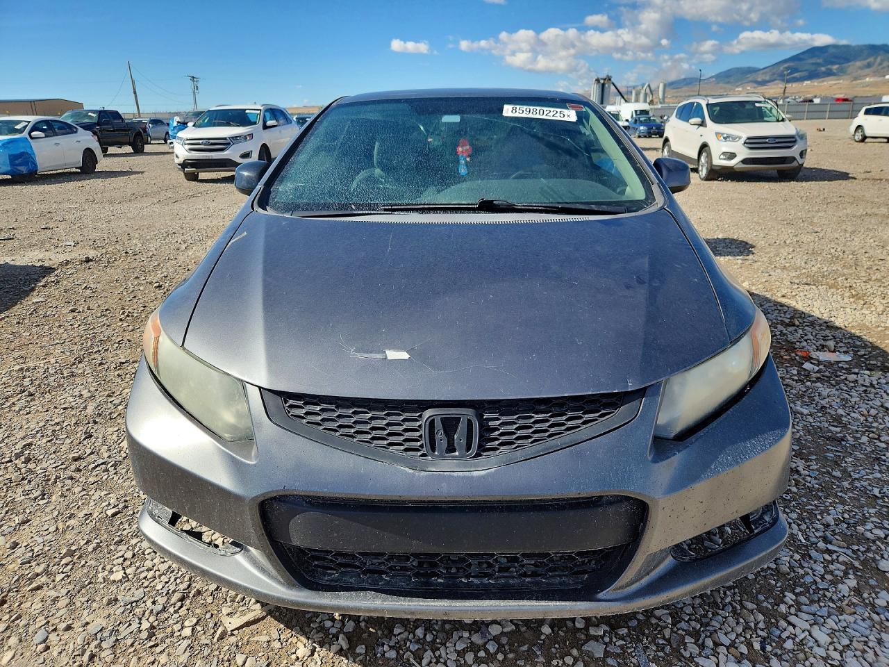 2012 Honda Civic Lx Silver vin: 2HGFG3B51CH538384