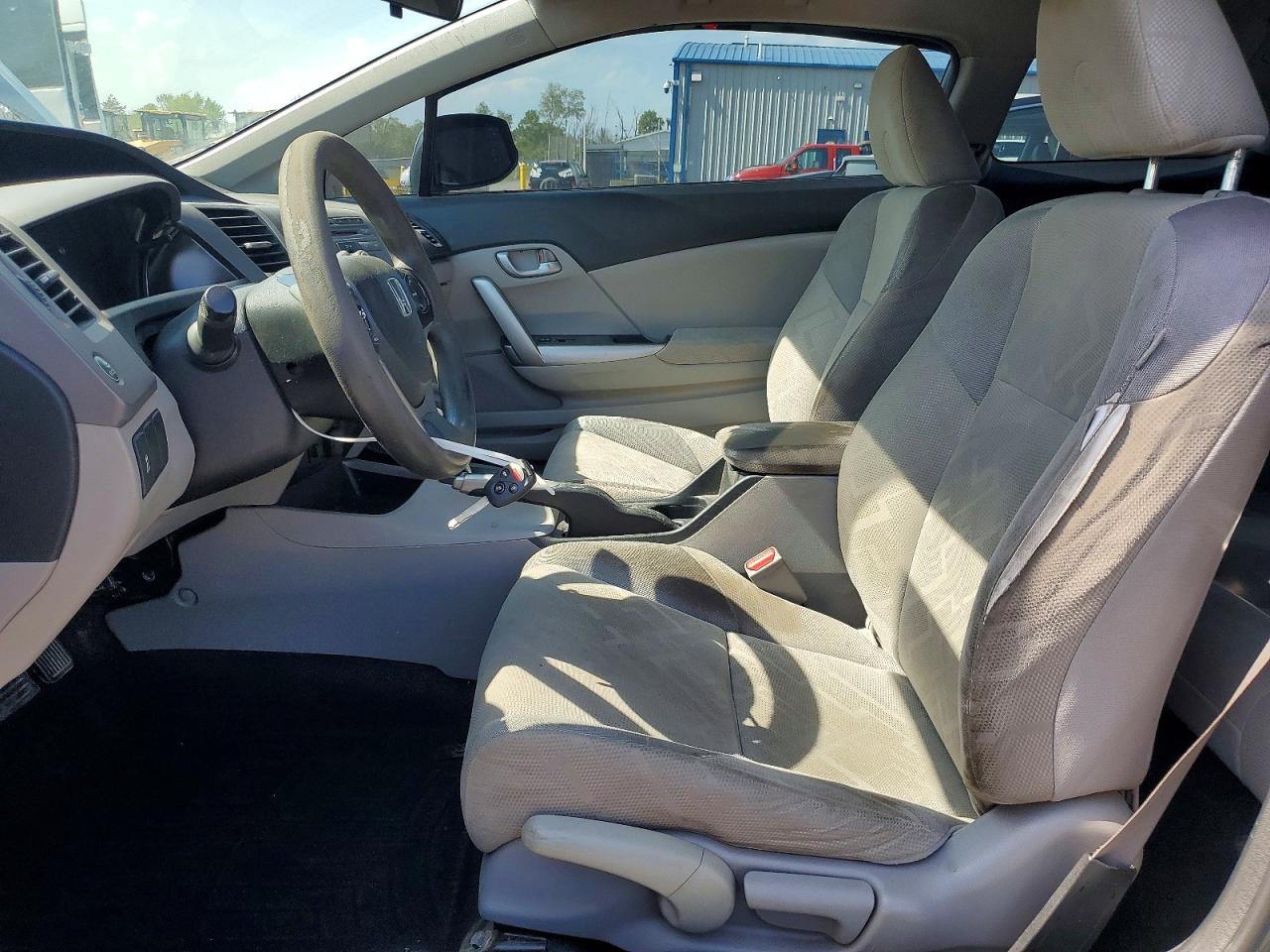2012 Honda Civic Lx Gray vin: 2HGFG3B51CH542001