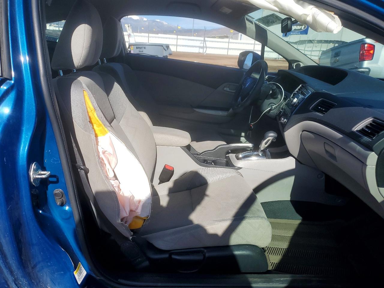 2013 Honda Civic Lx Blue vin: 2HGFG3B51DH501093