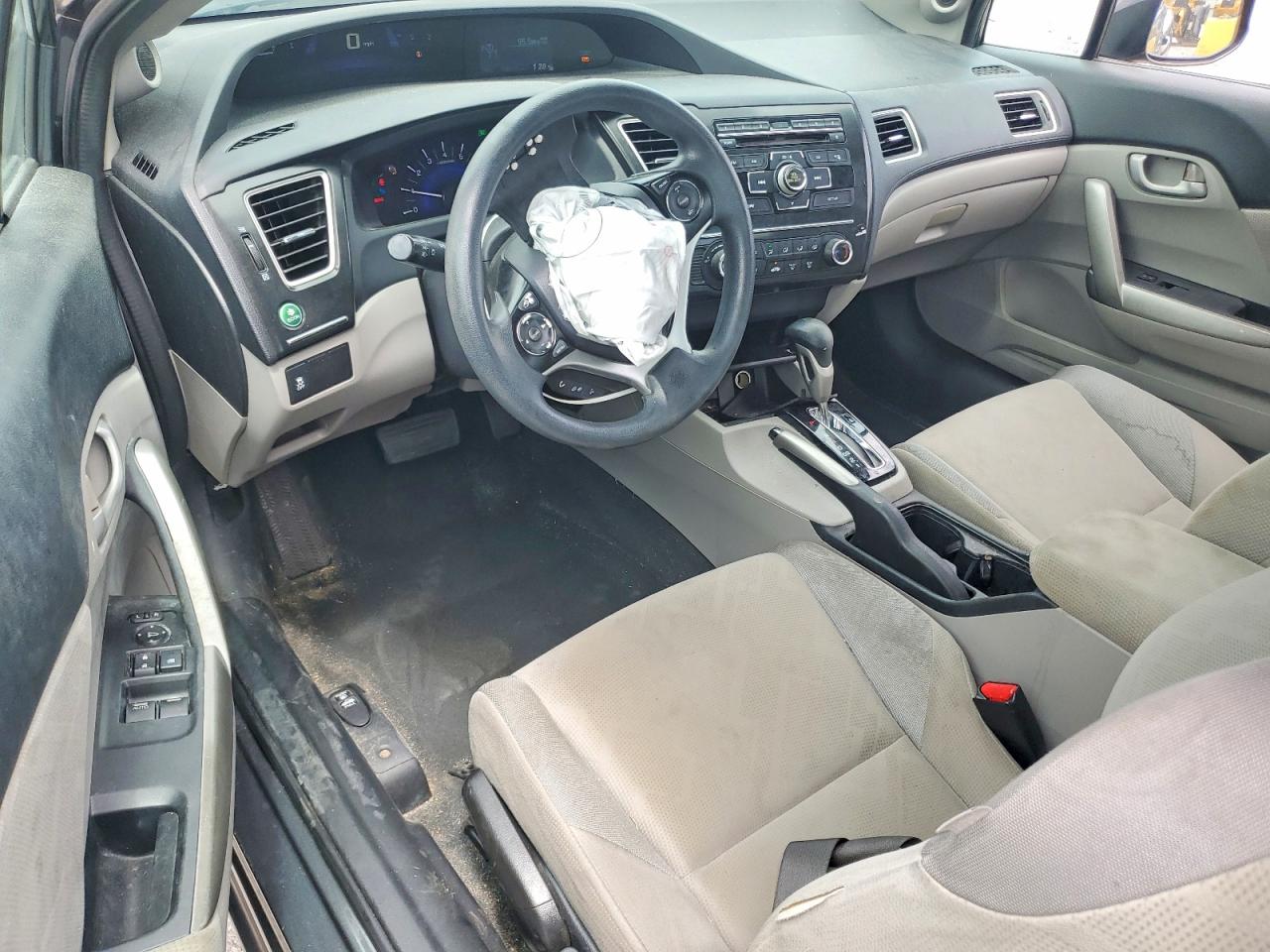 2013 Honda Civic Lx Gray vin: 2HGFG3B51DH529248