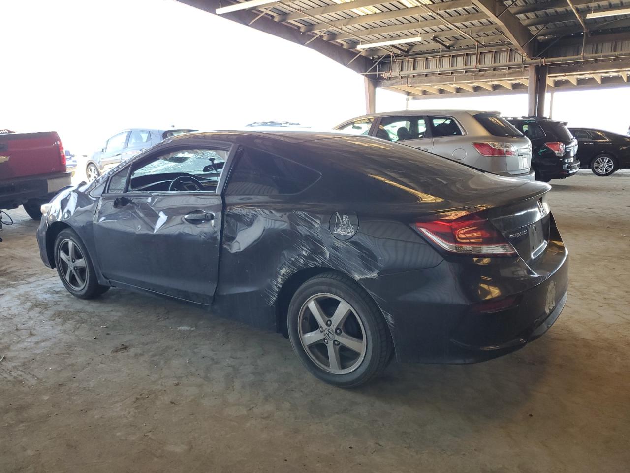 2014 Honda Civic Lx Black vin: 2HGFG3B51EH504335
