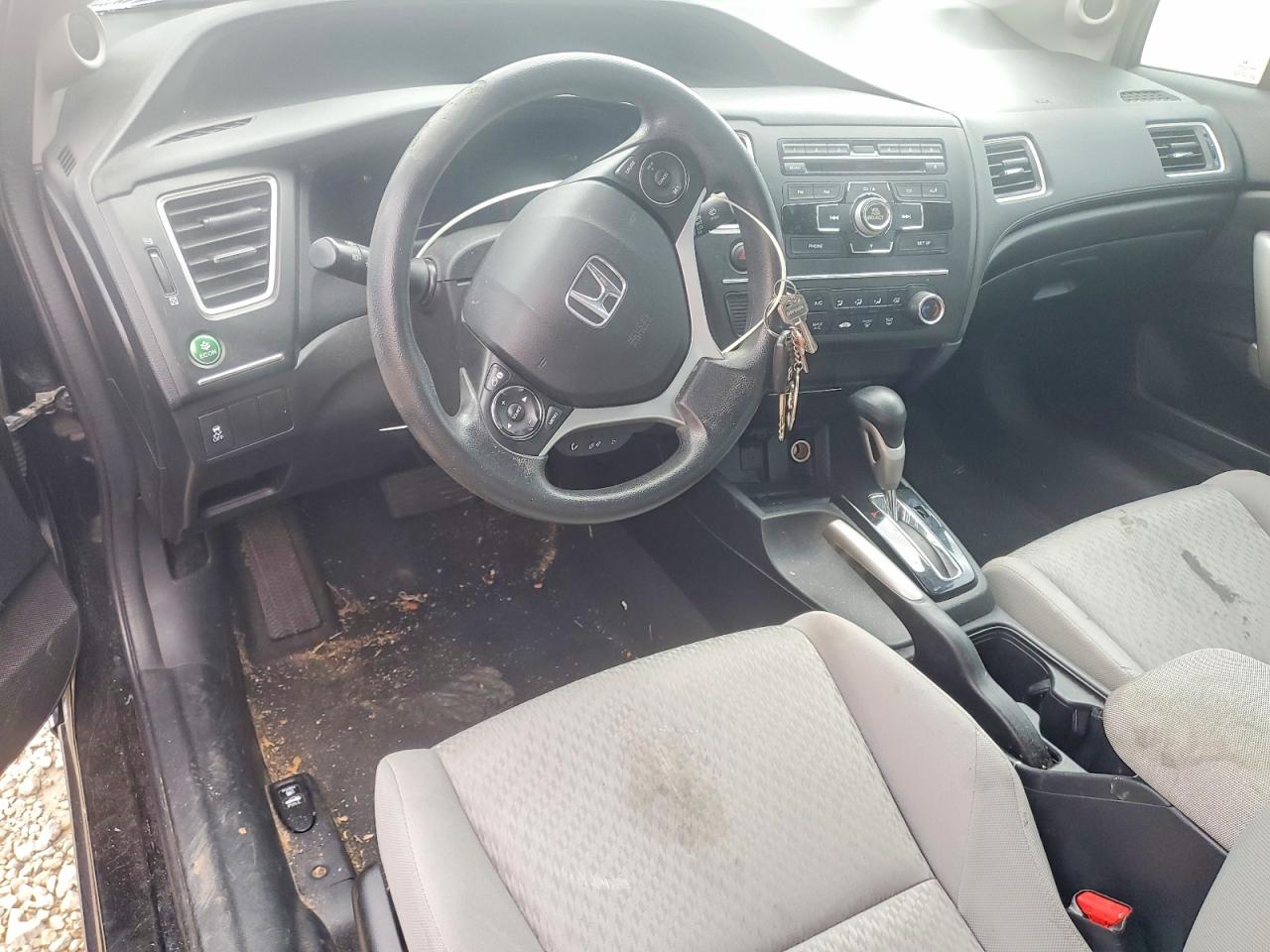 2014 Honda Civic Lx Black vin: 2HGFG3B51EH518168