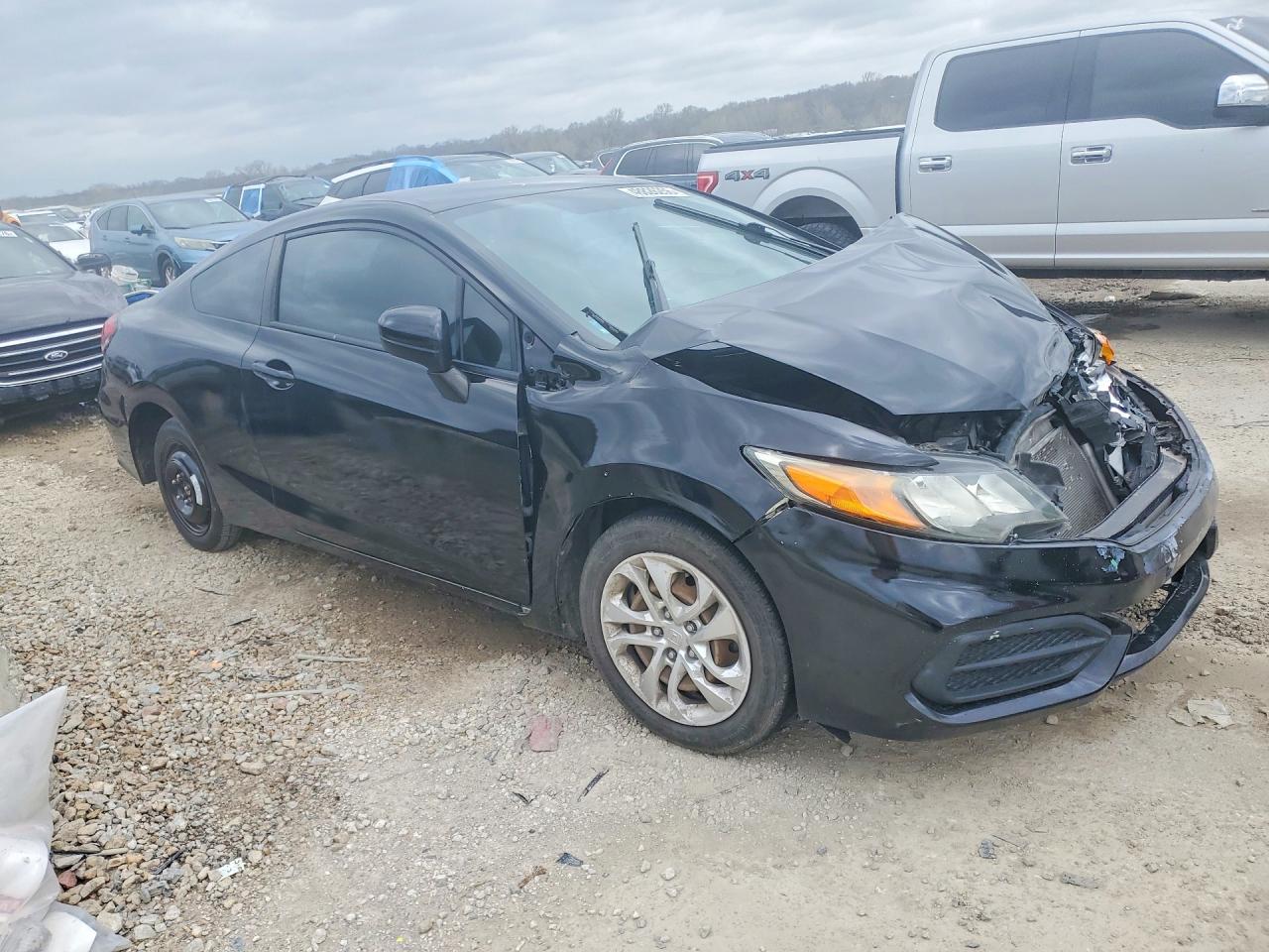 2014 Honda Civic Lx Black vin: 2HGFG3B51EH518168