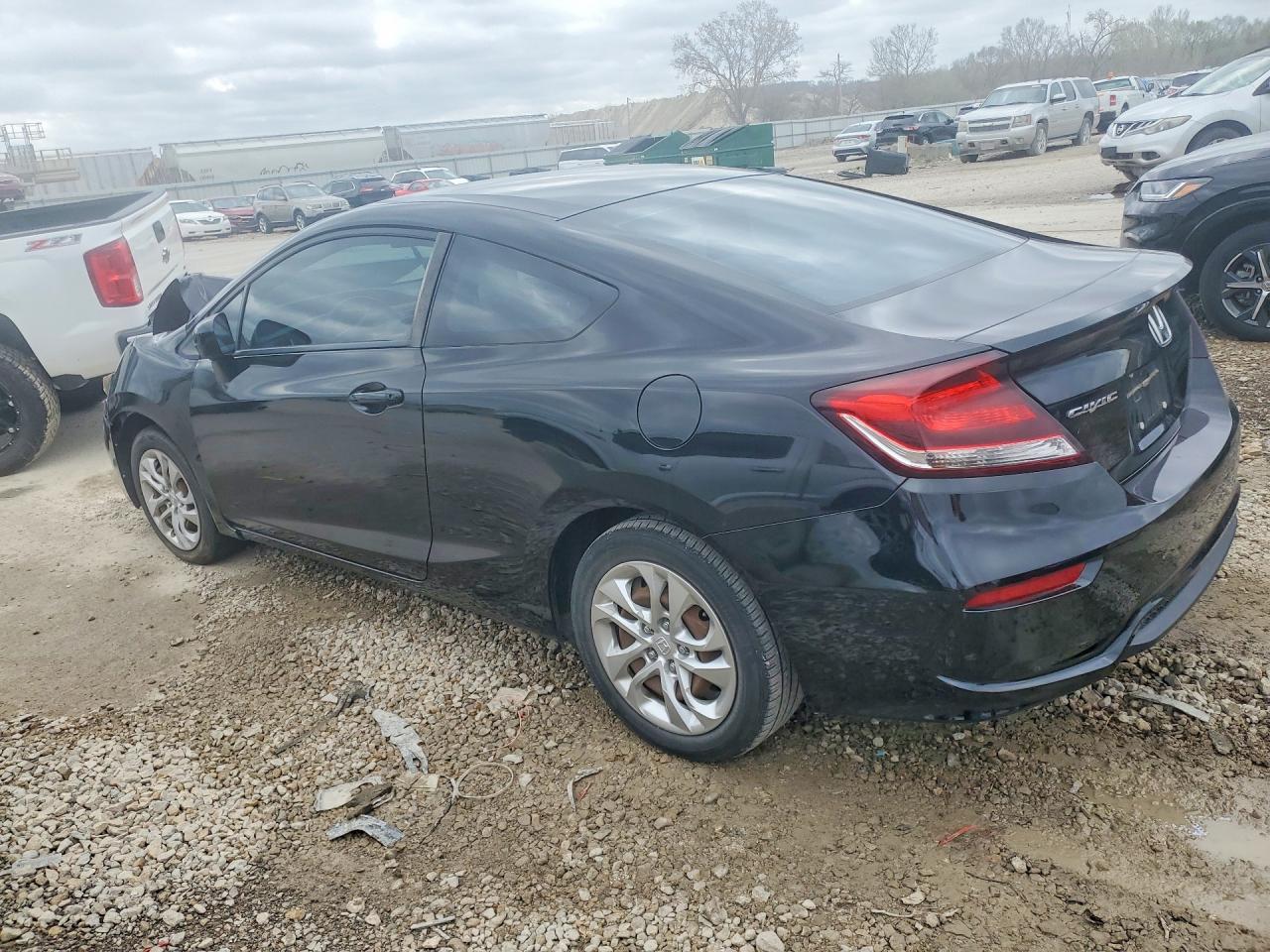 2014 Honda Civic Lx Black vin: 2HGFG3B51EH518168