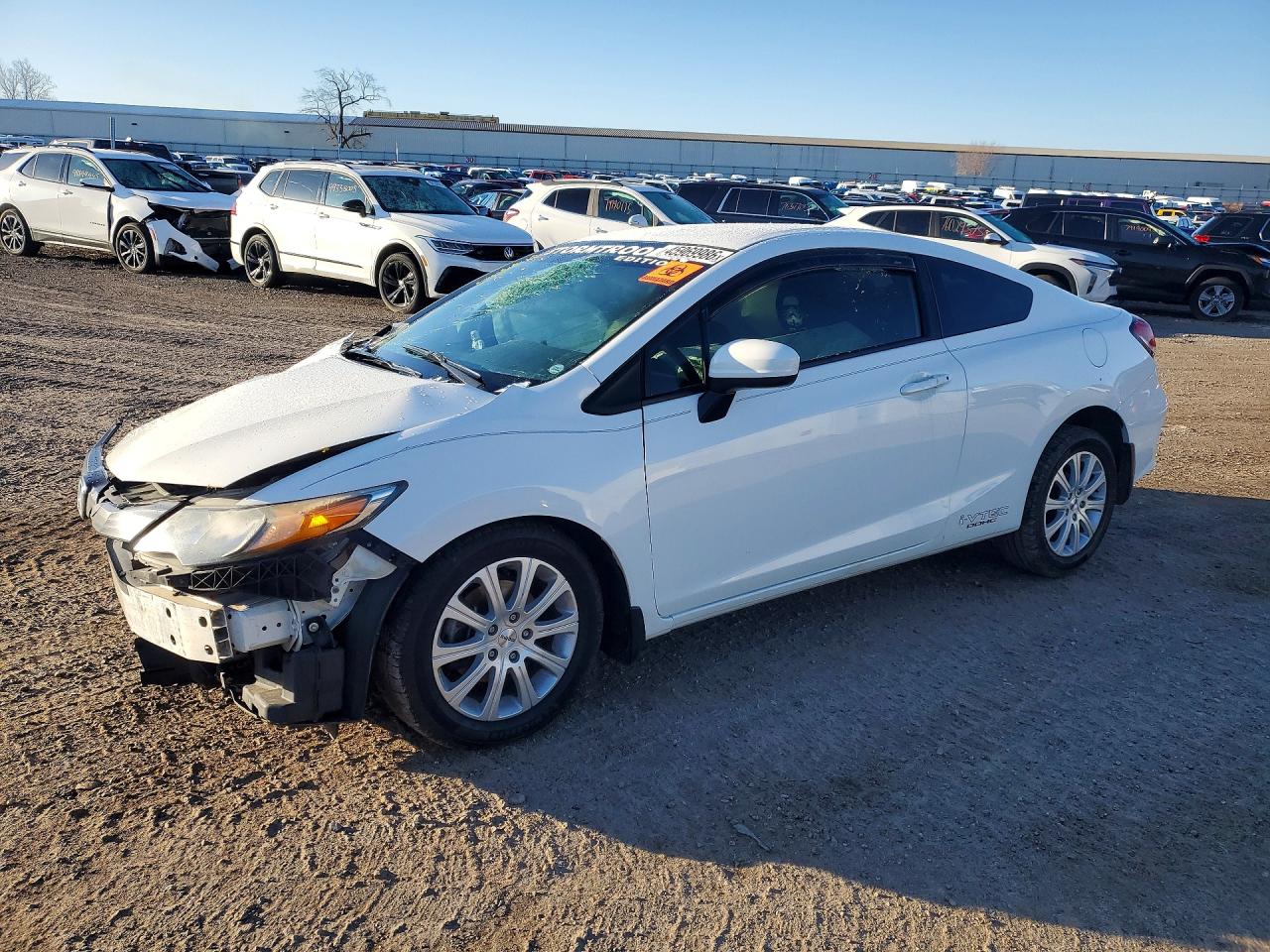 2015 Honda Civic Lx White vin: 2HGFG3B51FH504885