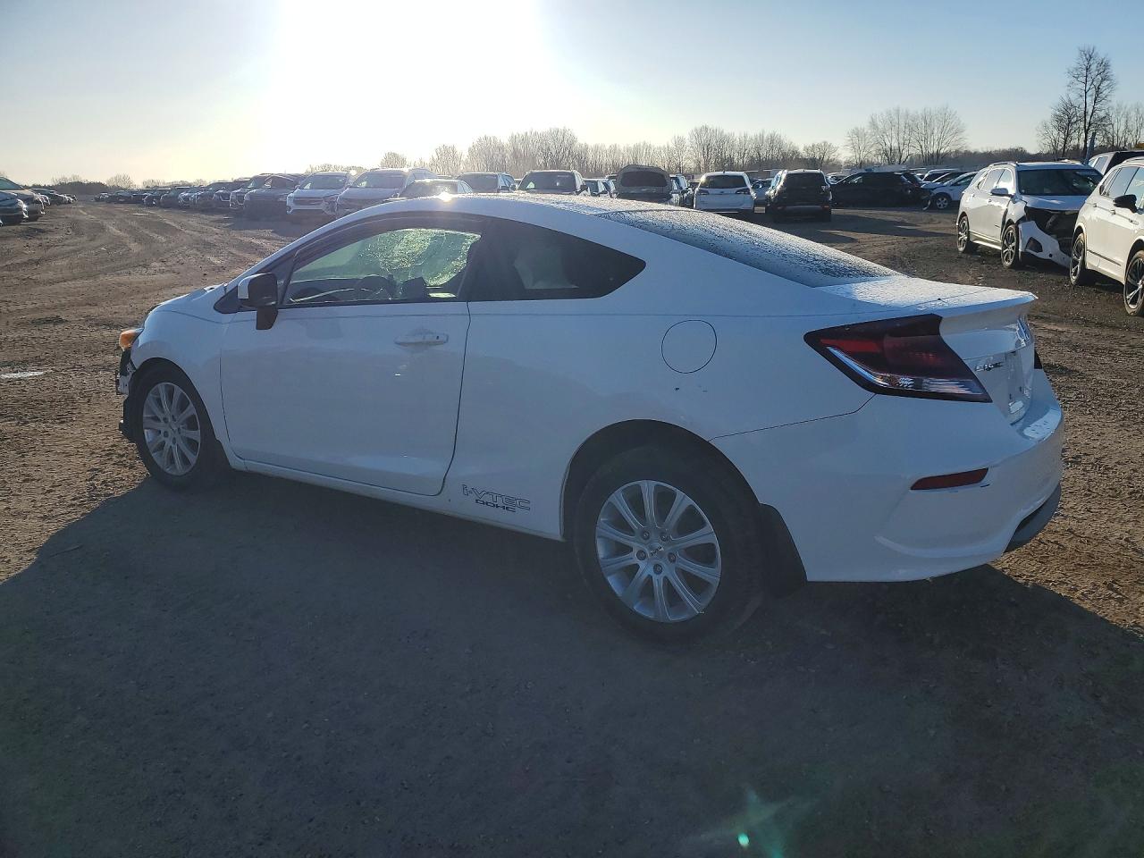 2015 Honda Civic Lx White vin: 2HGFG3B51FH504885