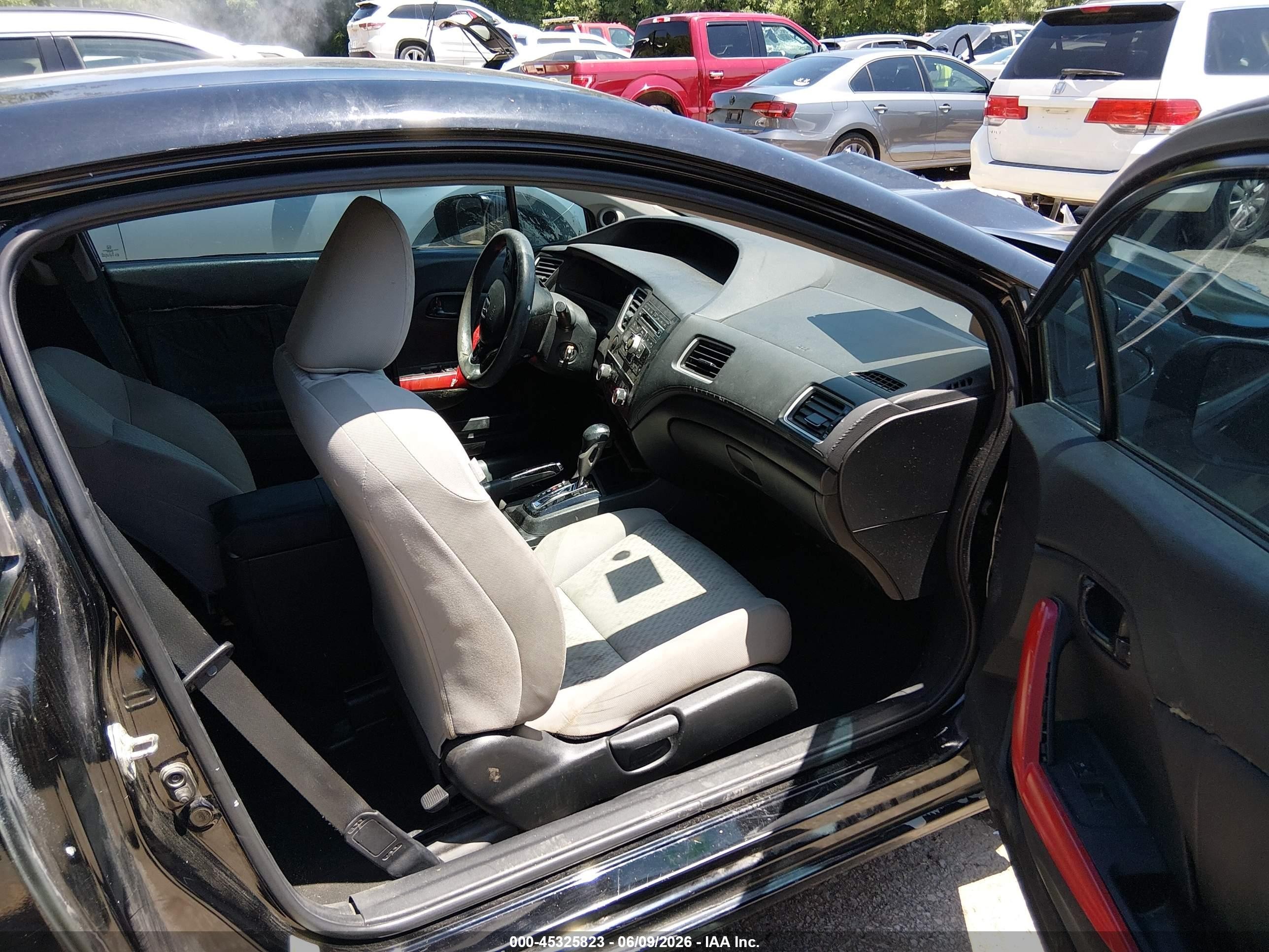 2015 Honda Civic Lx Black vin: 2HGFG3B51FH511027