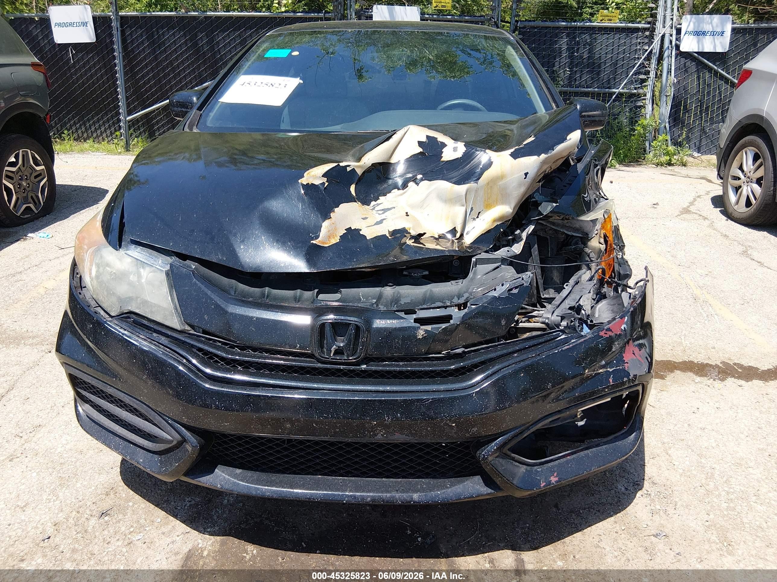 2015 Honda Civic Lx Black vin: 2HGFG3B51FH511027