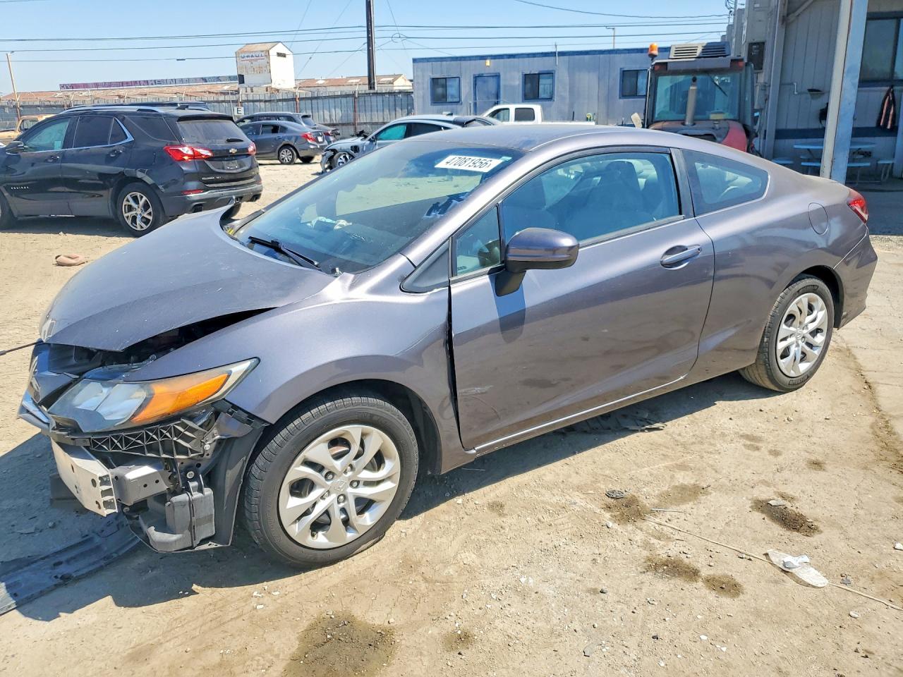 2015 Honda Civic Gray vin: 2HGFG3B51FH516499