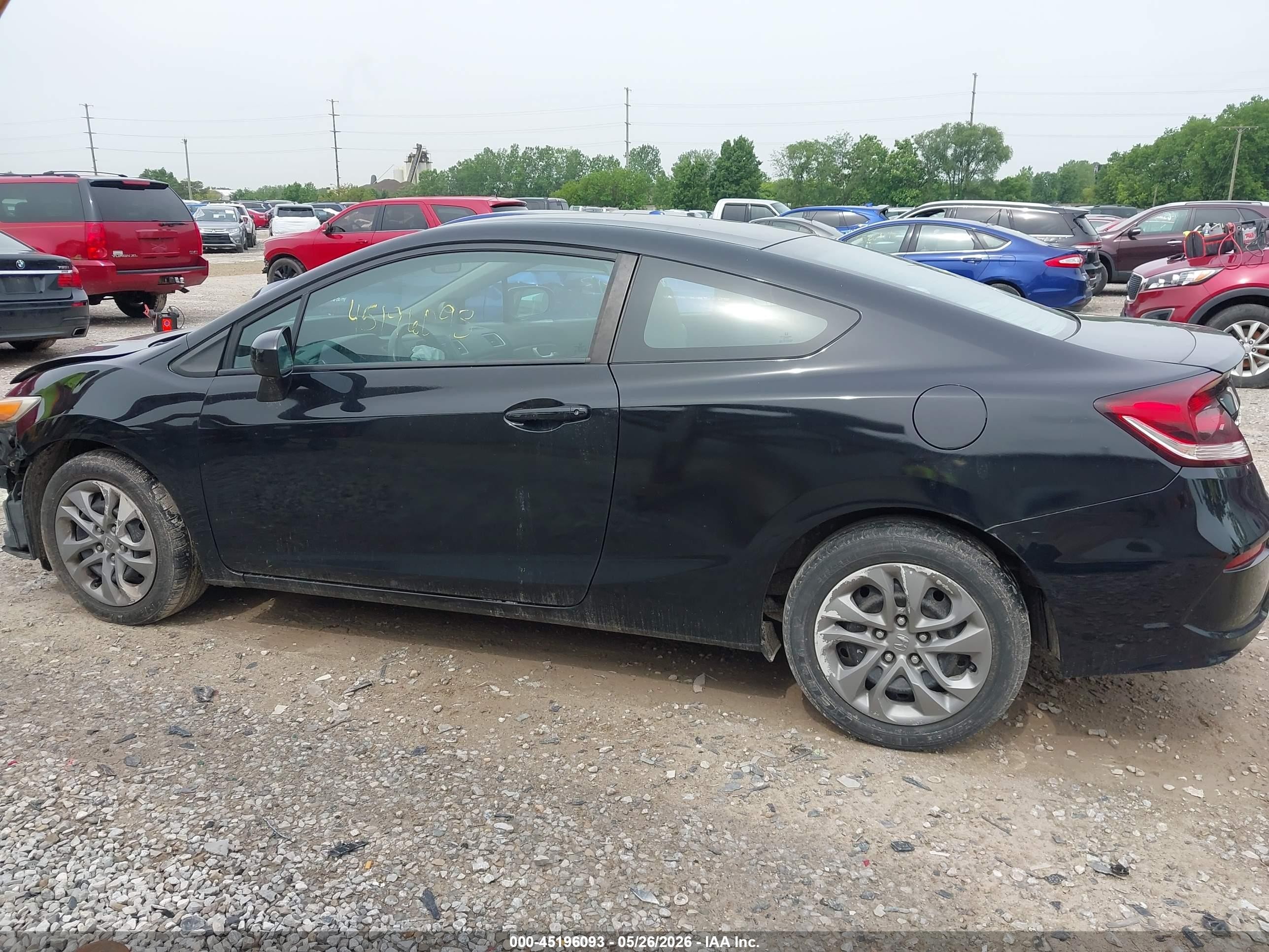 2015 Honda Civic Lx Black vin: 2HGFG3B51FH518799