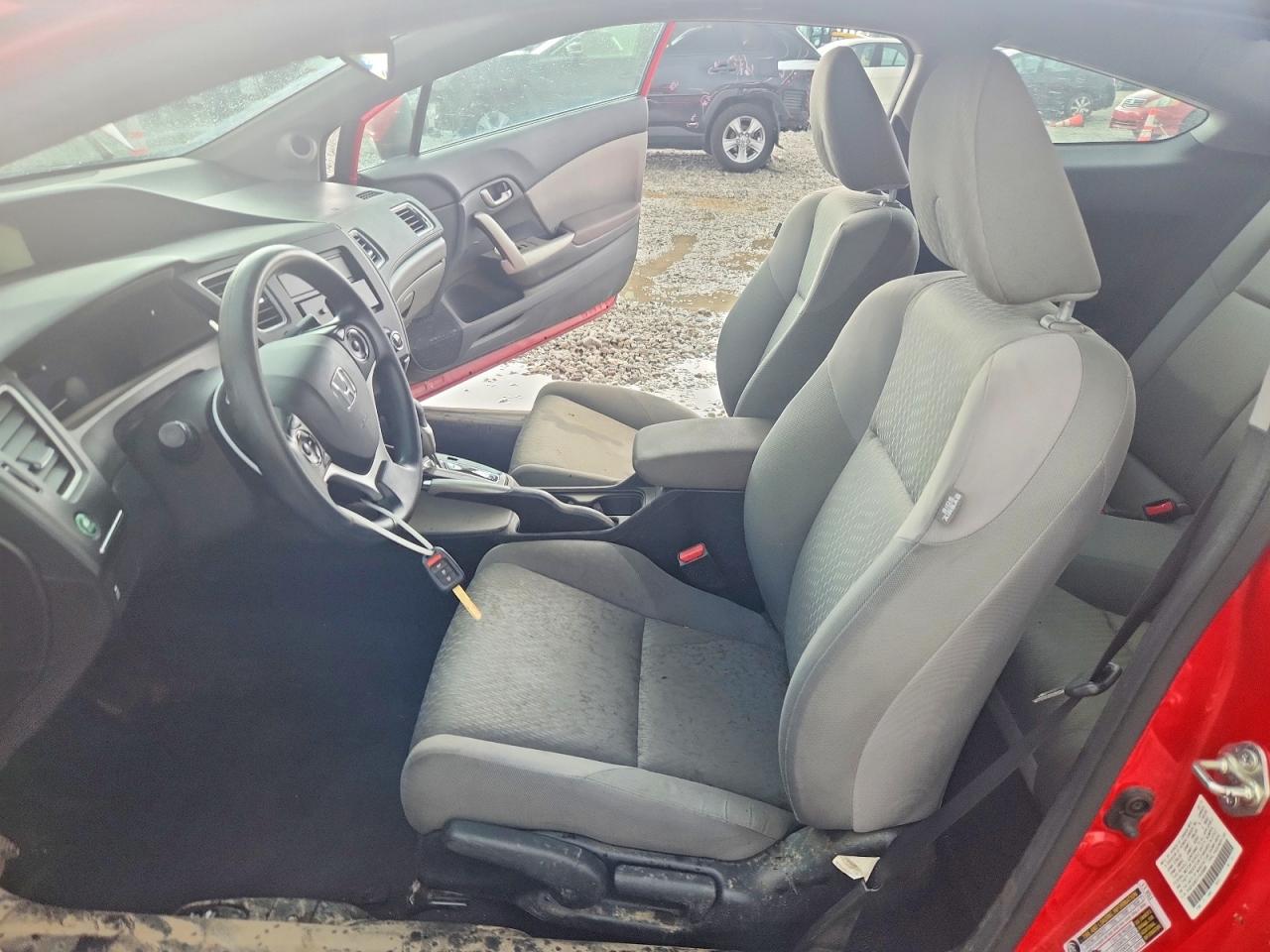 2015 Honda Civic Lx Red vin: 2HGFG3B51FH526899
