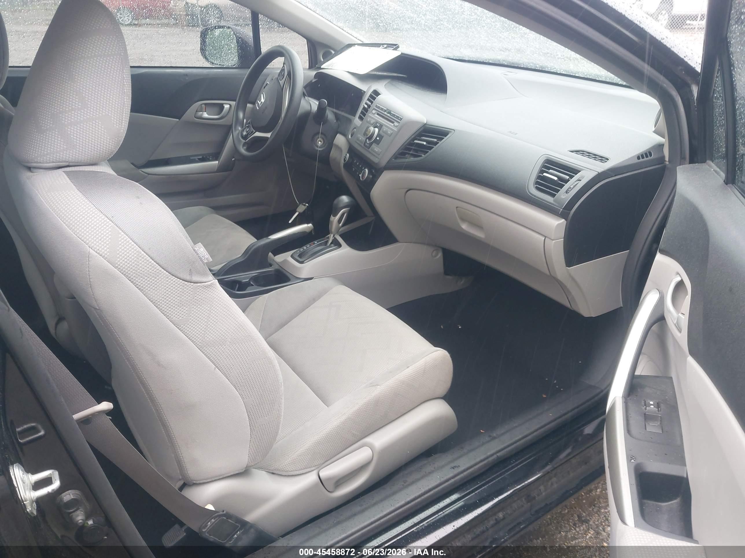 2012 Honda Civic Lx Черный vin: 2HGFG3B52CH525014