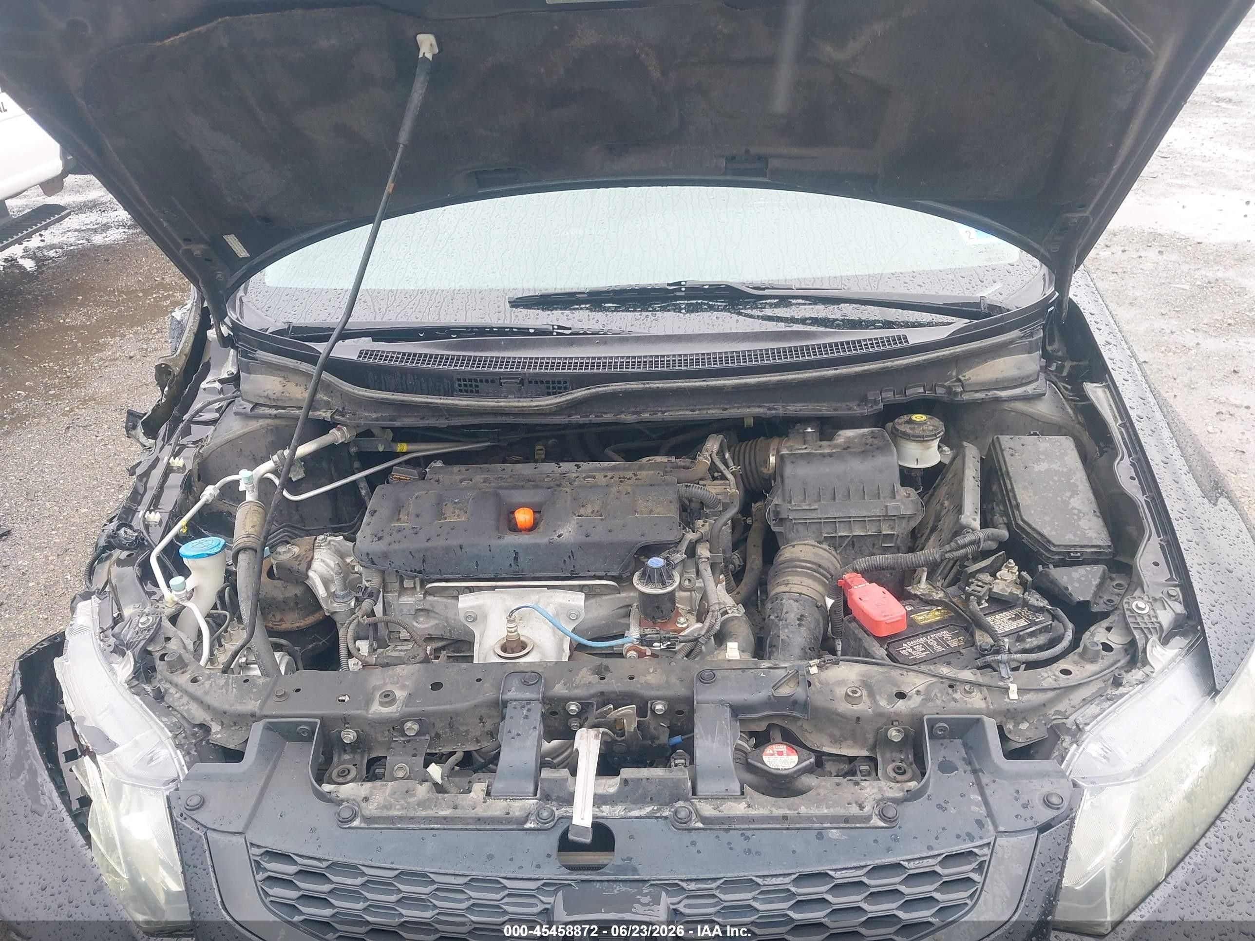 2012 Honda Civic Lx Черный vin: 2HGFG3B52CH525014