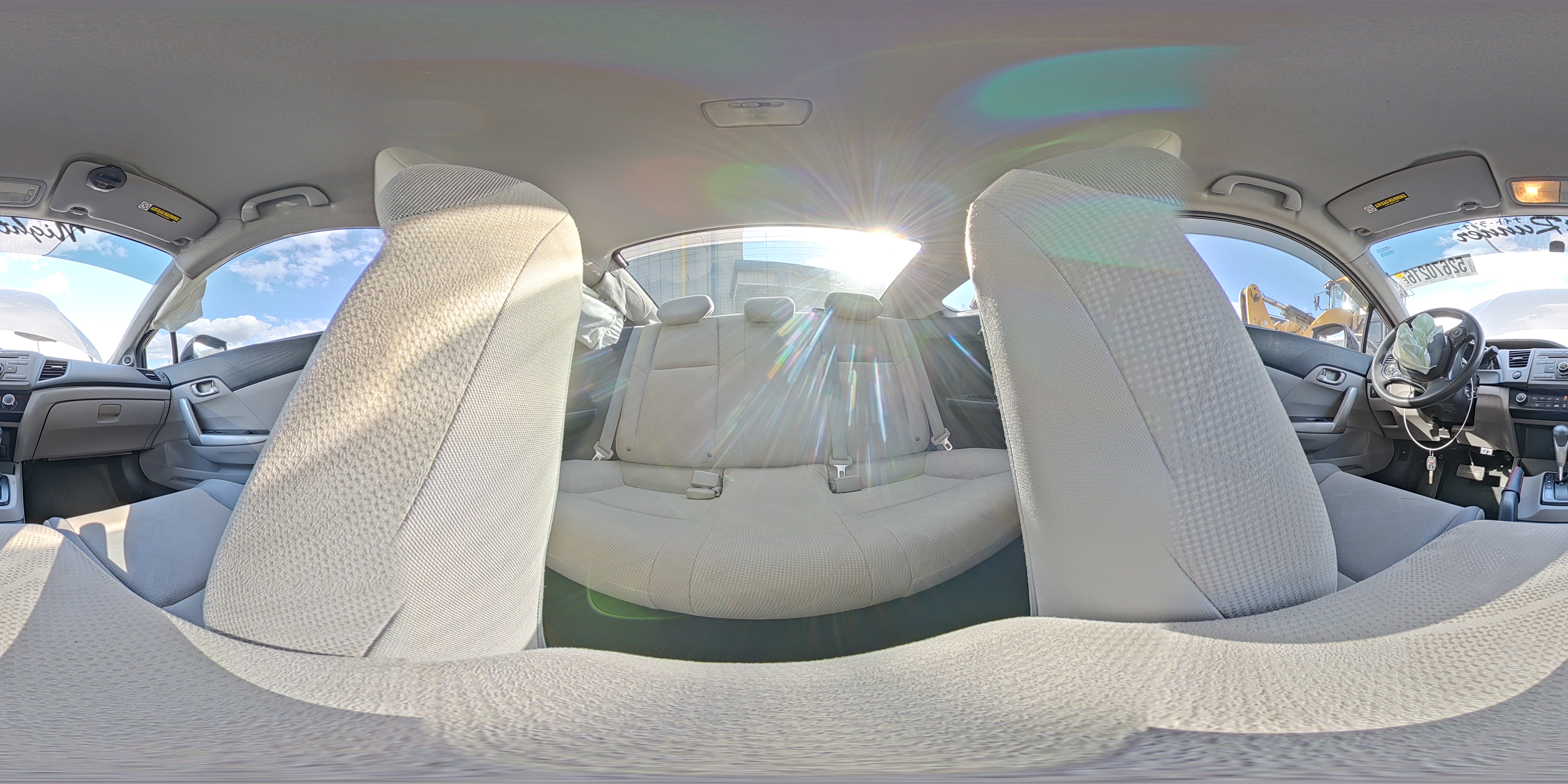 2012 Honda Civic Lx Gray vin: 2HGFG3B52CH561253
