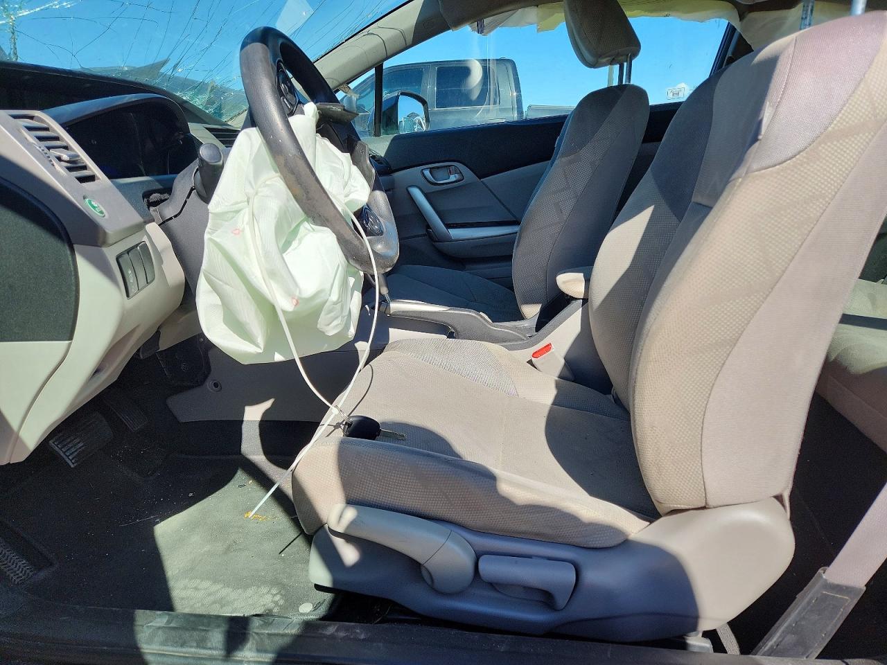 2012 Honda Civic Lx Серый vin: 2HGFG3B52CH566517