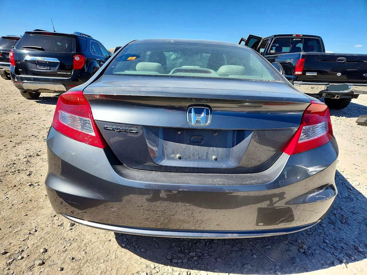 2012 Honda Civic Lx Серый vin: 2HGFG3B52CH566517