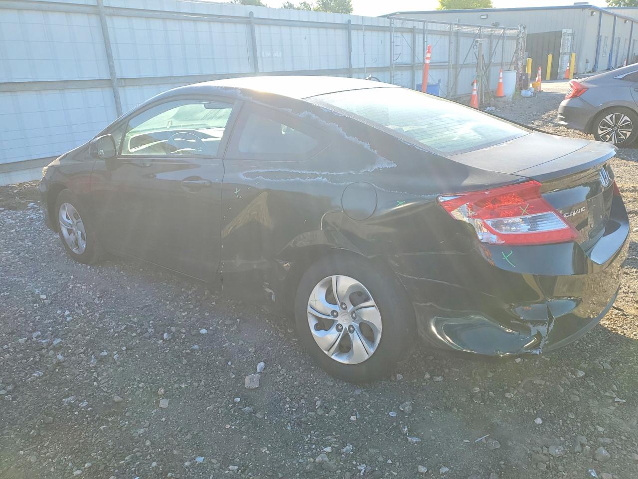 2013 Honda Civic Lx Black vin: 2HGFG3B52DH504262