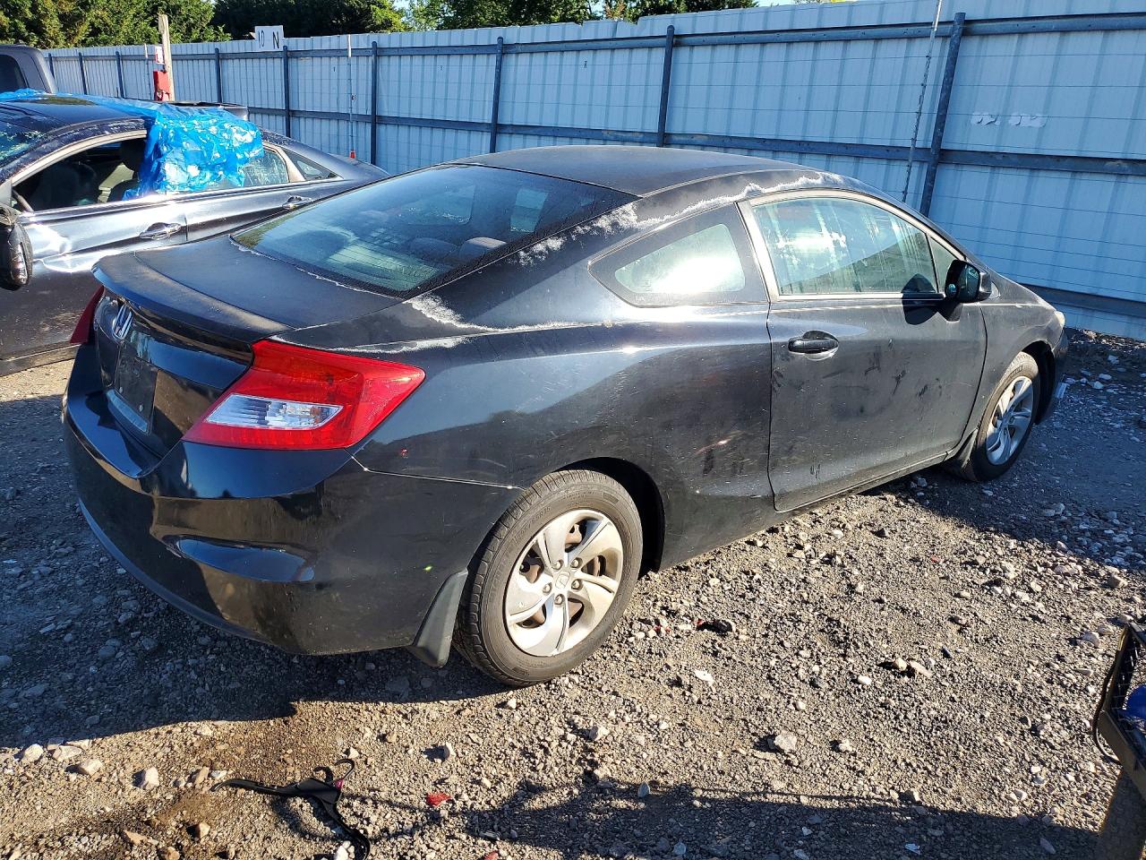 2013 Honda Civic Lx Black vin: 2HGFG3B52DH504262