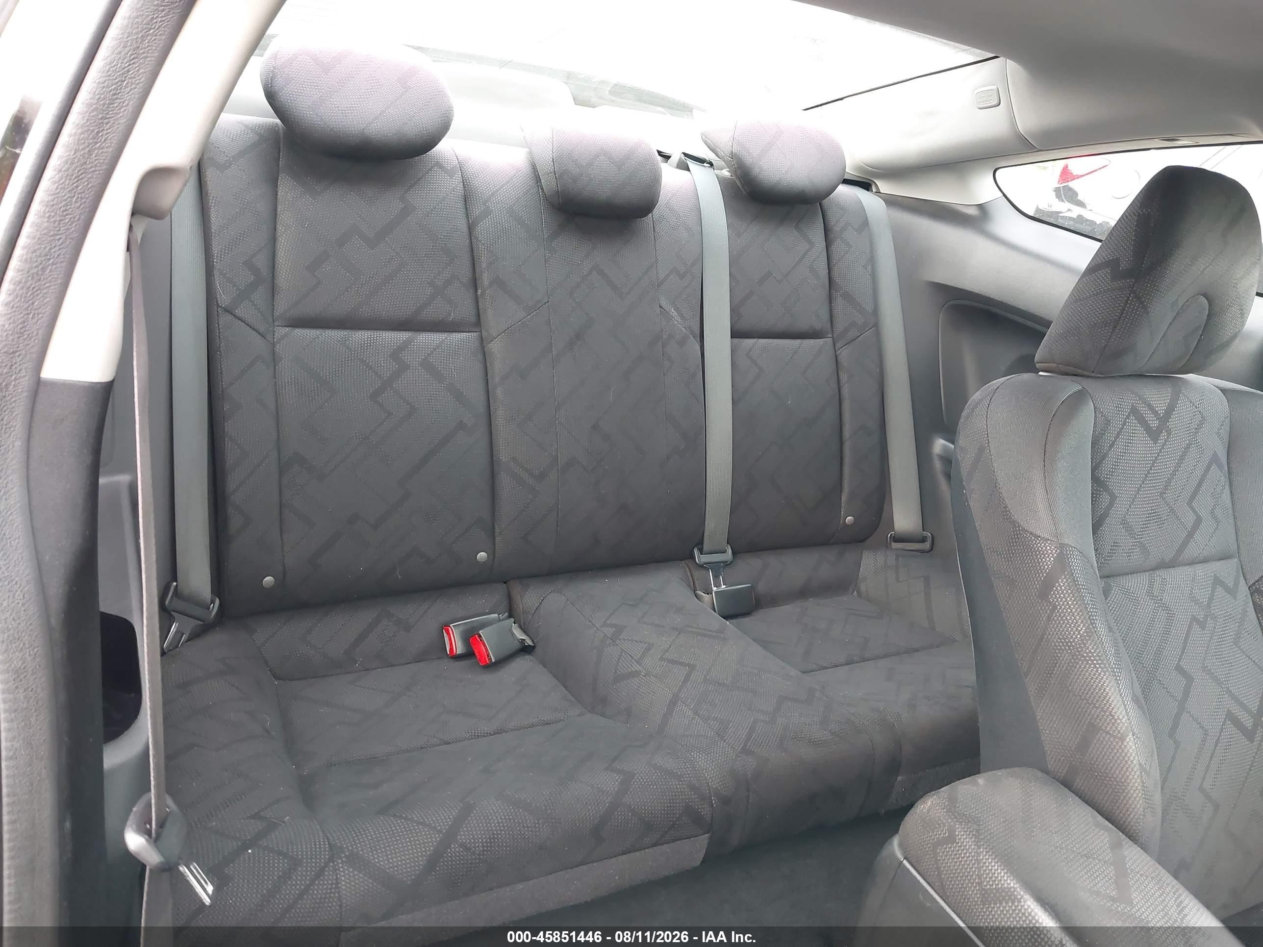 2013 Honda Civic Lx Black vin: 2HGFG3B52DH508487
