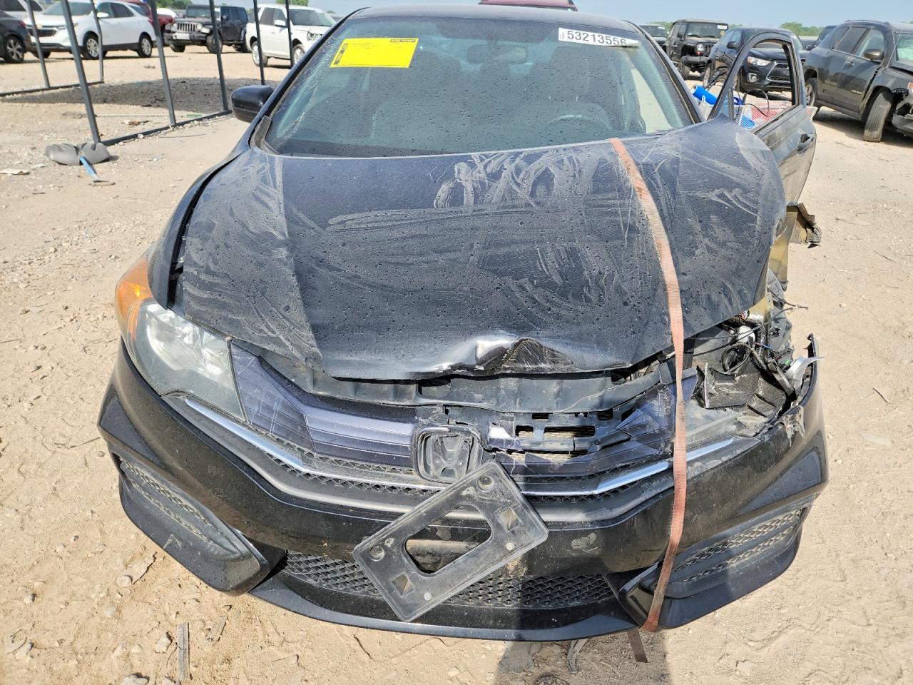 2014 Honda Civic Lx Black vin: 2HGFG3B52EH503517